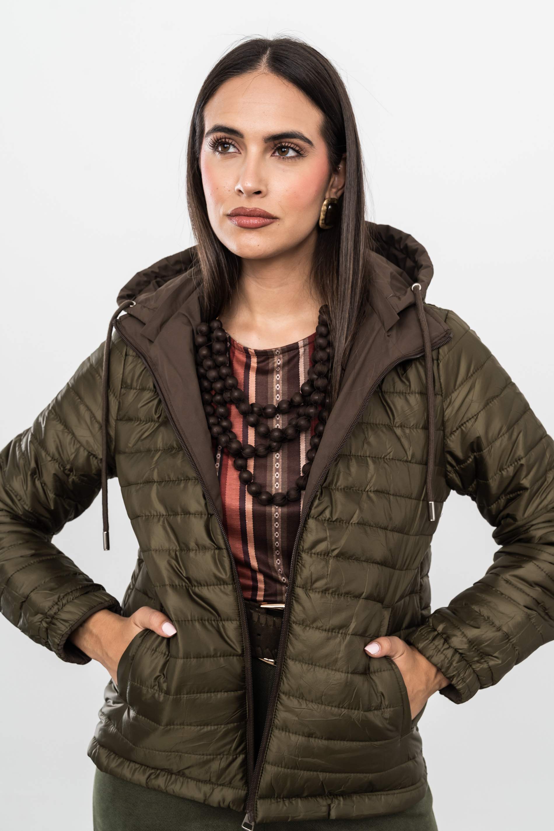 PARKA REVERSIBLE BICOLOR