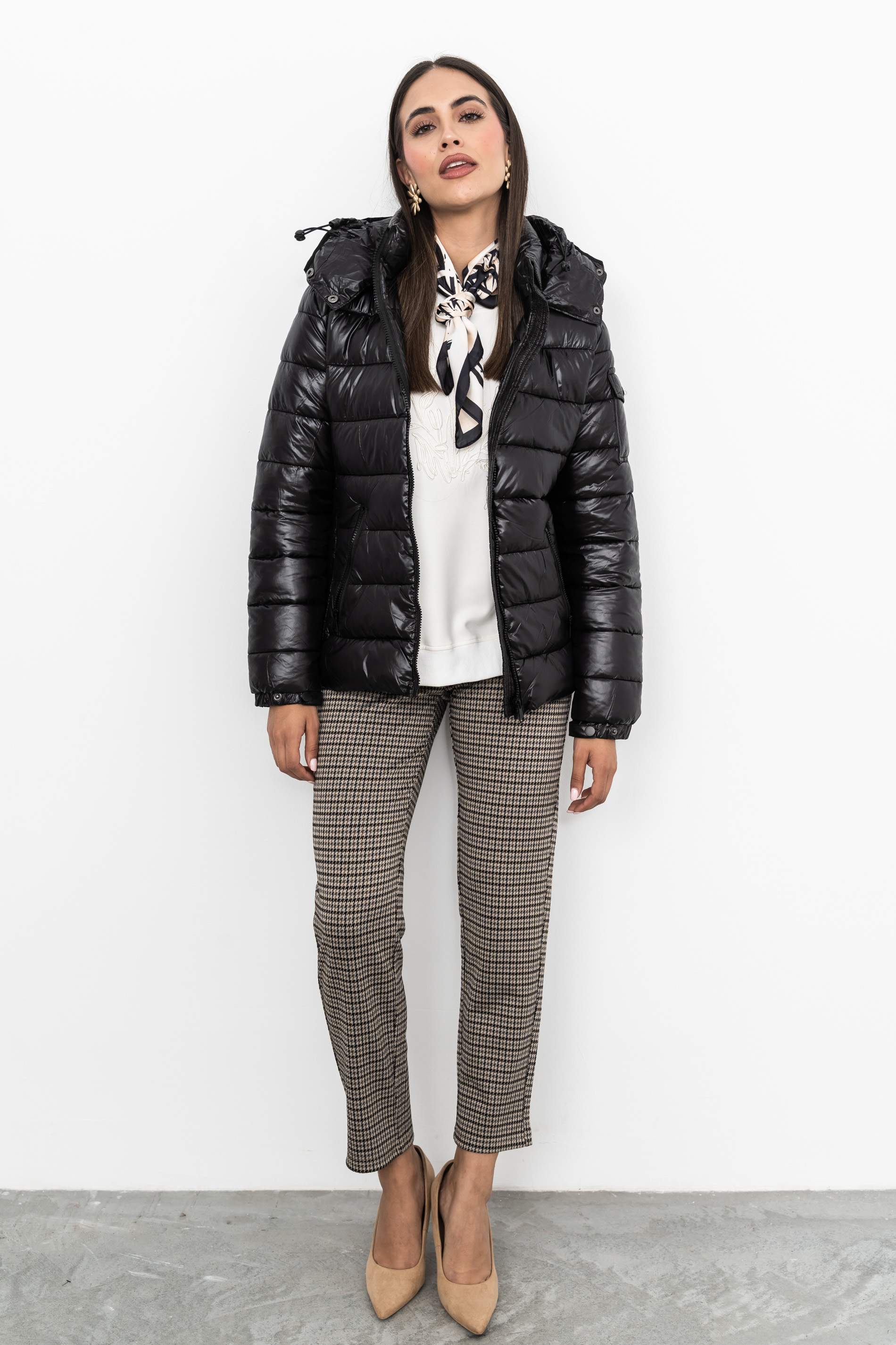 PARKA ACOLCHADA SATINADA