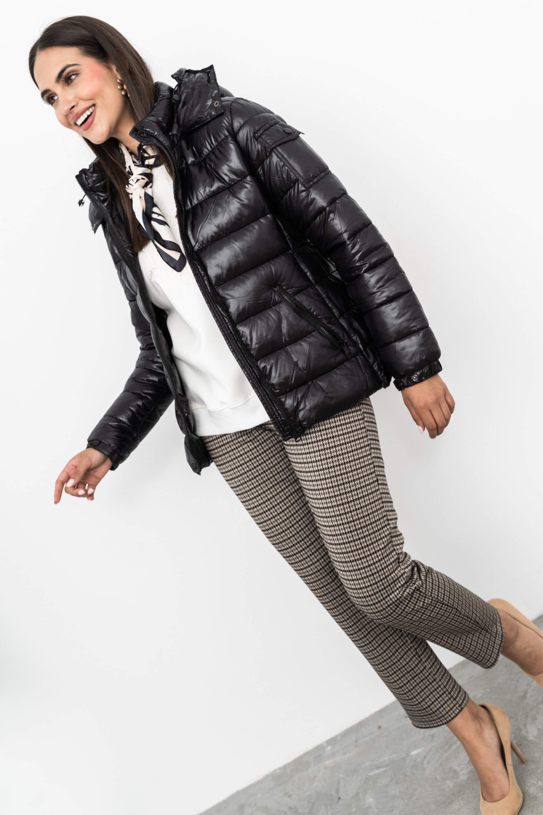 PARKA ACOLCHADA SATINADA