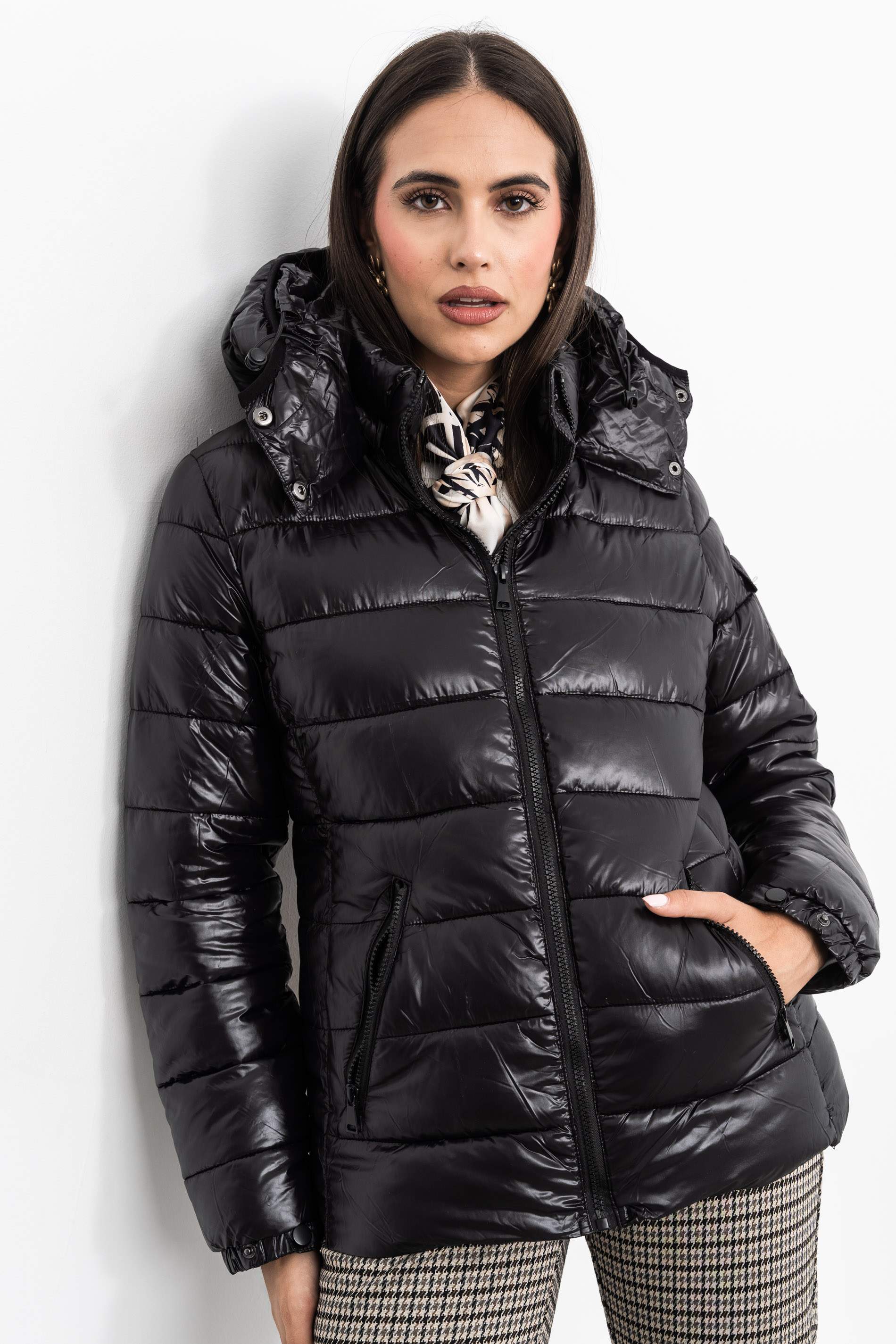 PARKA ACOLCHADA SATINADA