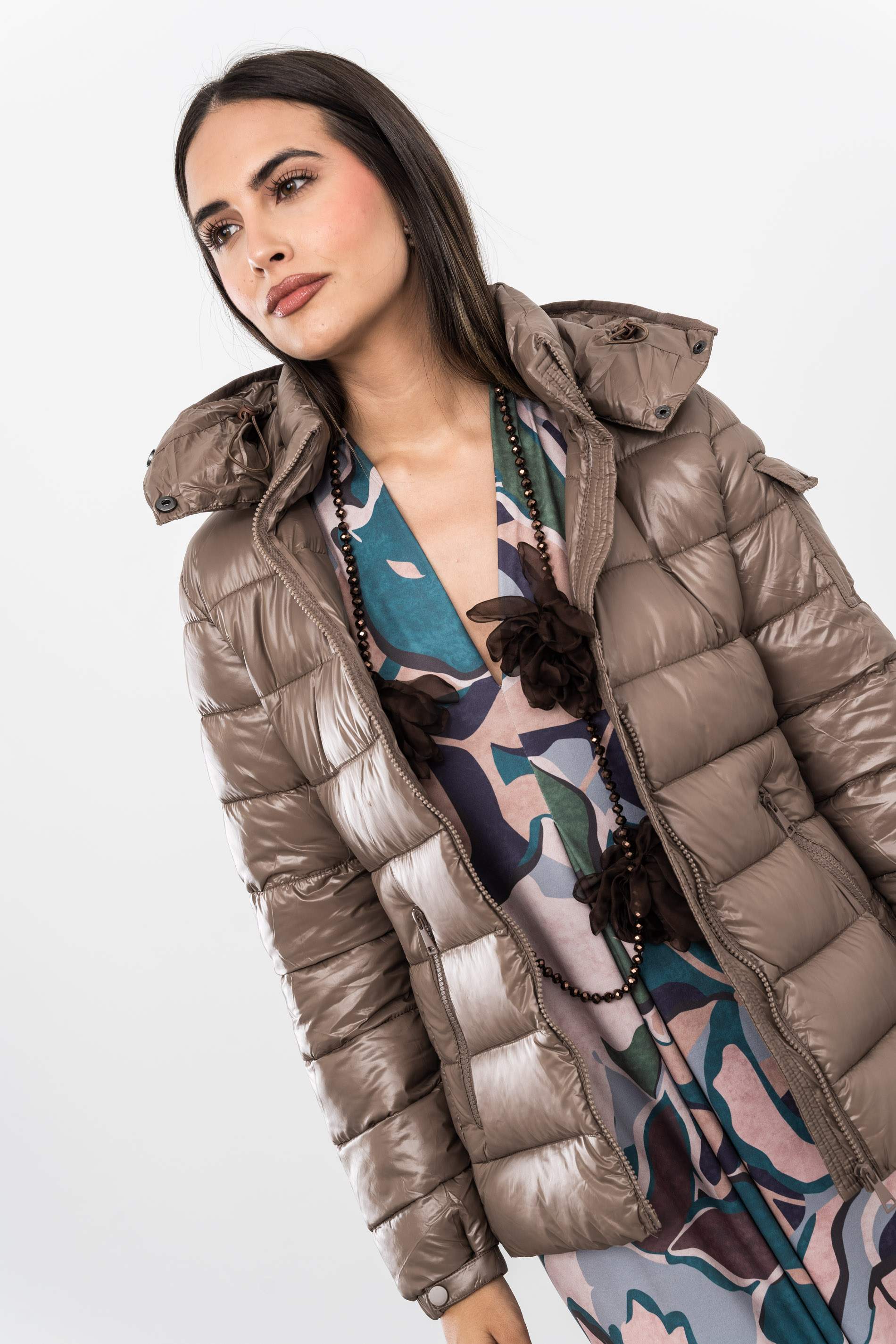 PARKA ACOLCHADA SATINADA