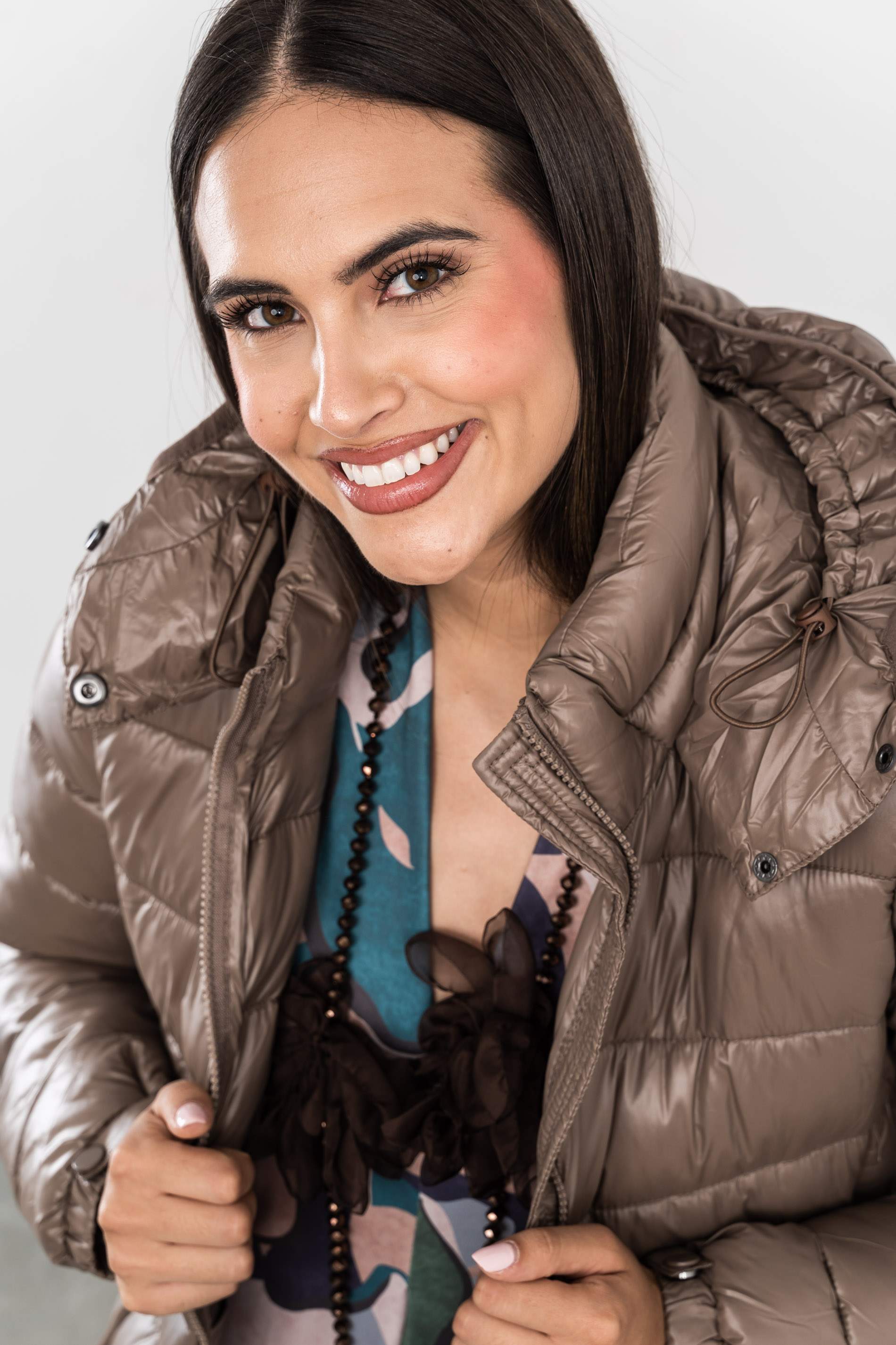 PARKA ACOLCHADA SATINADA