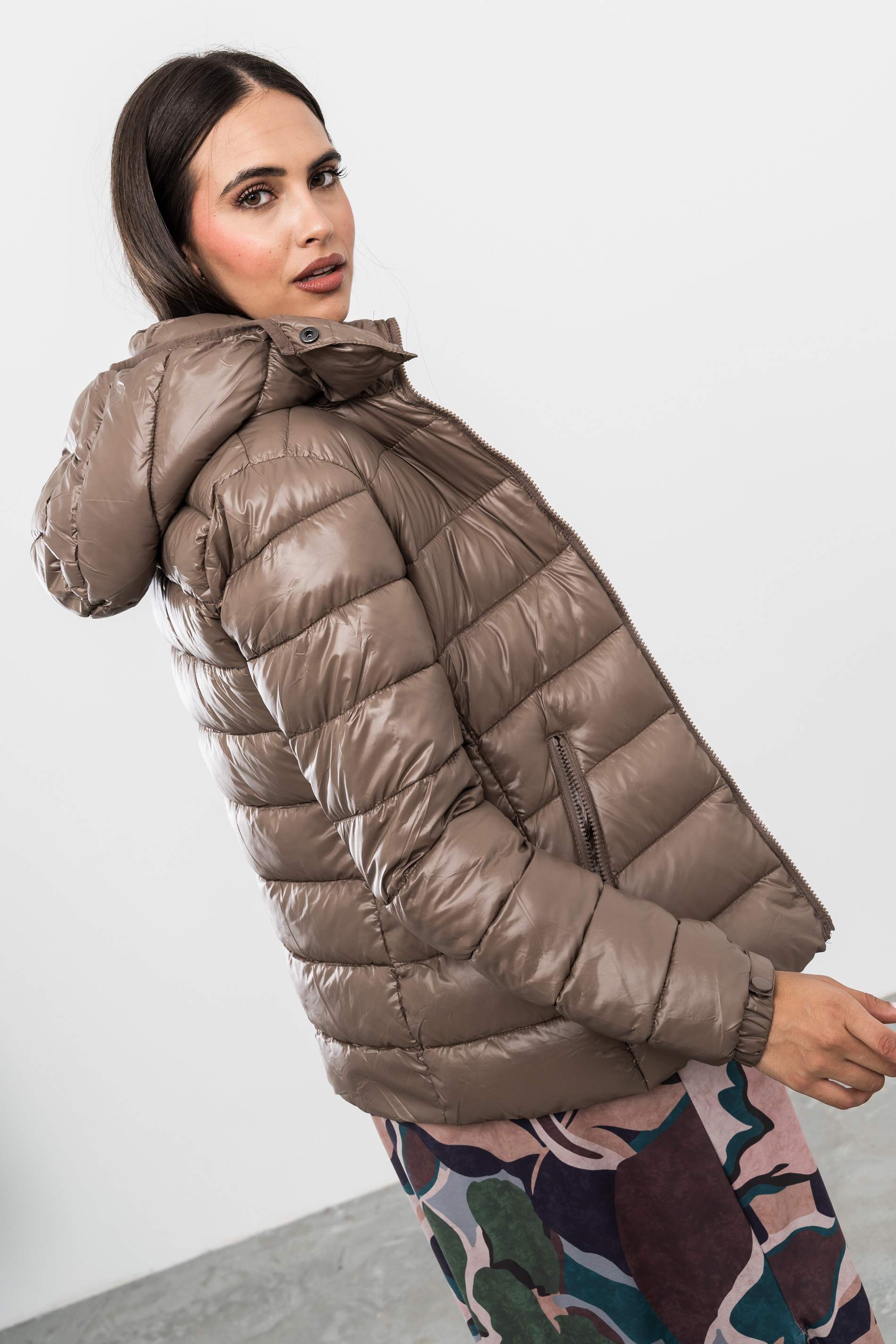 PARKA ACOLCHADA SATINADA