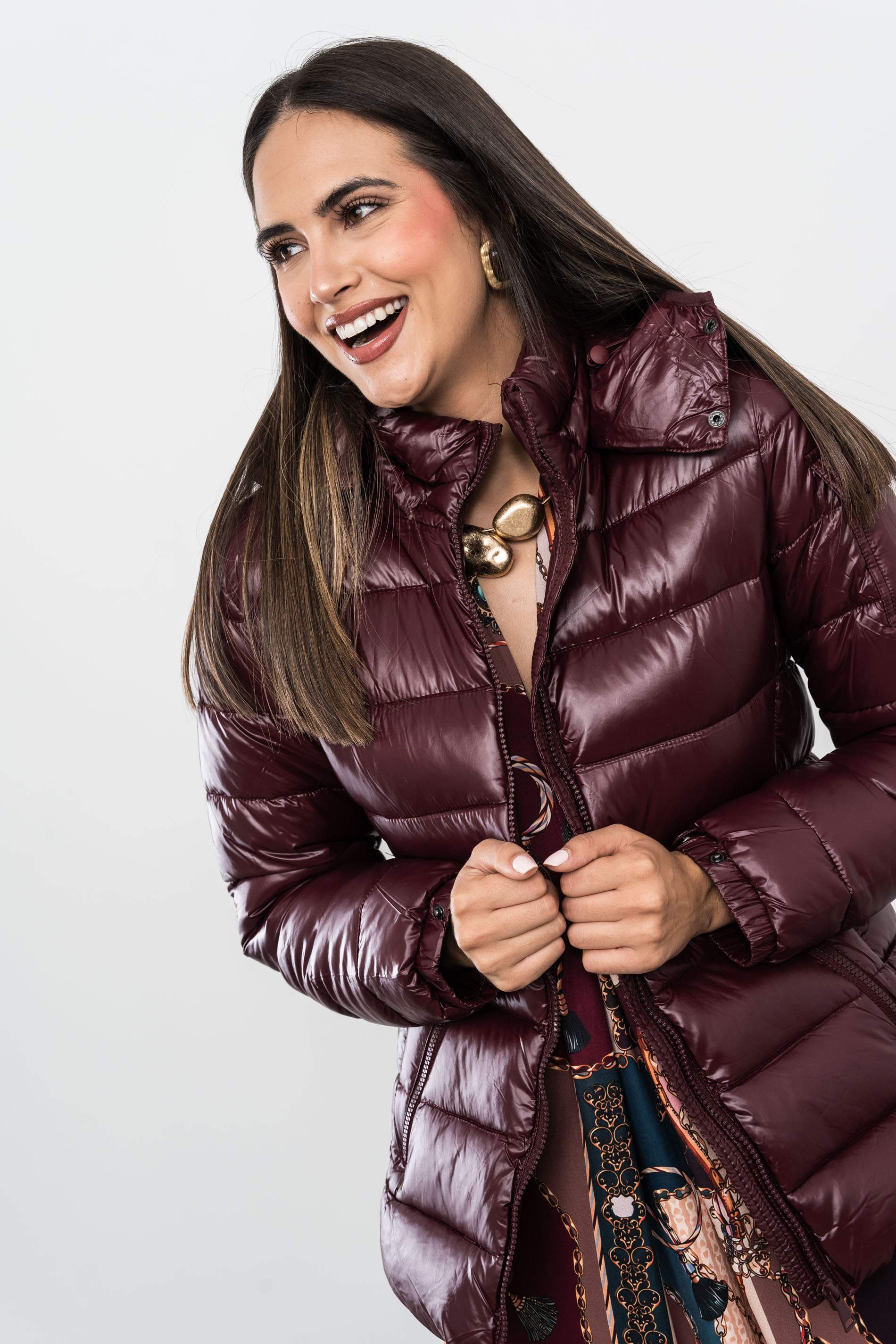 PARKA ACOLCHADA SATINADA