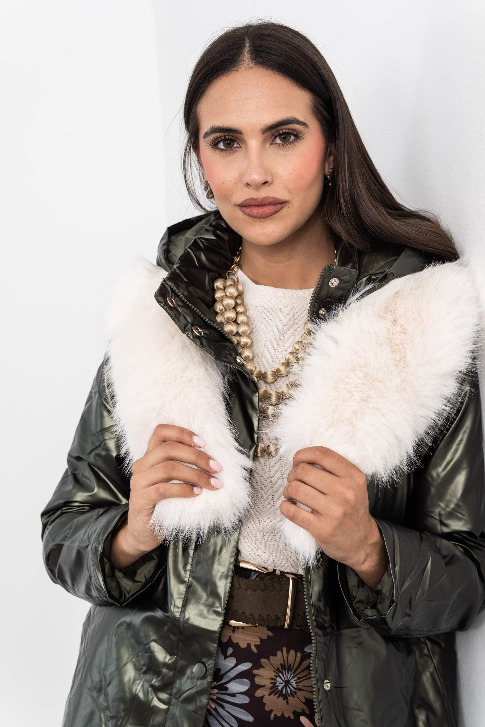 PARKA ACOLCHADA METALIZADA