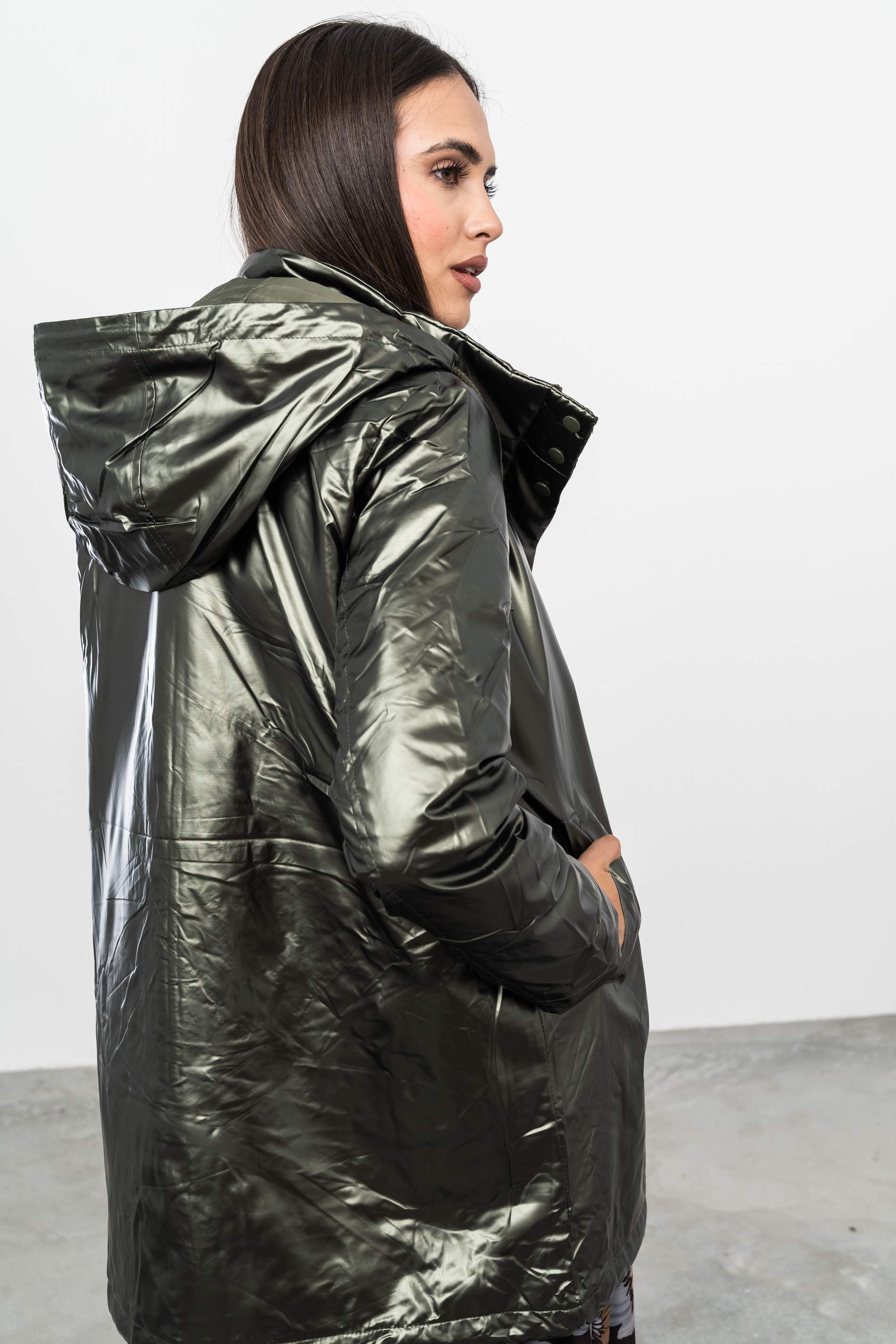 PARKA ACOLCHADA METALIZADA