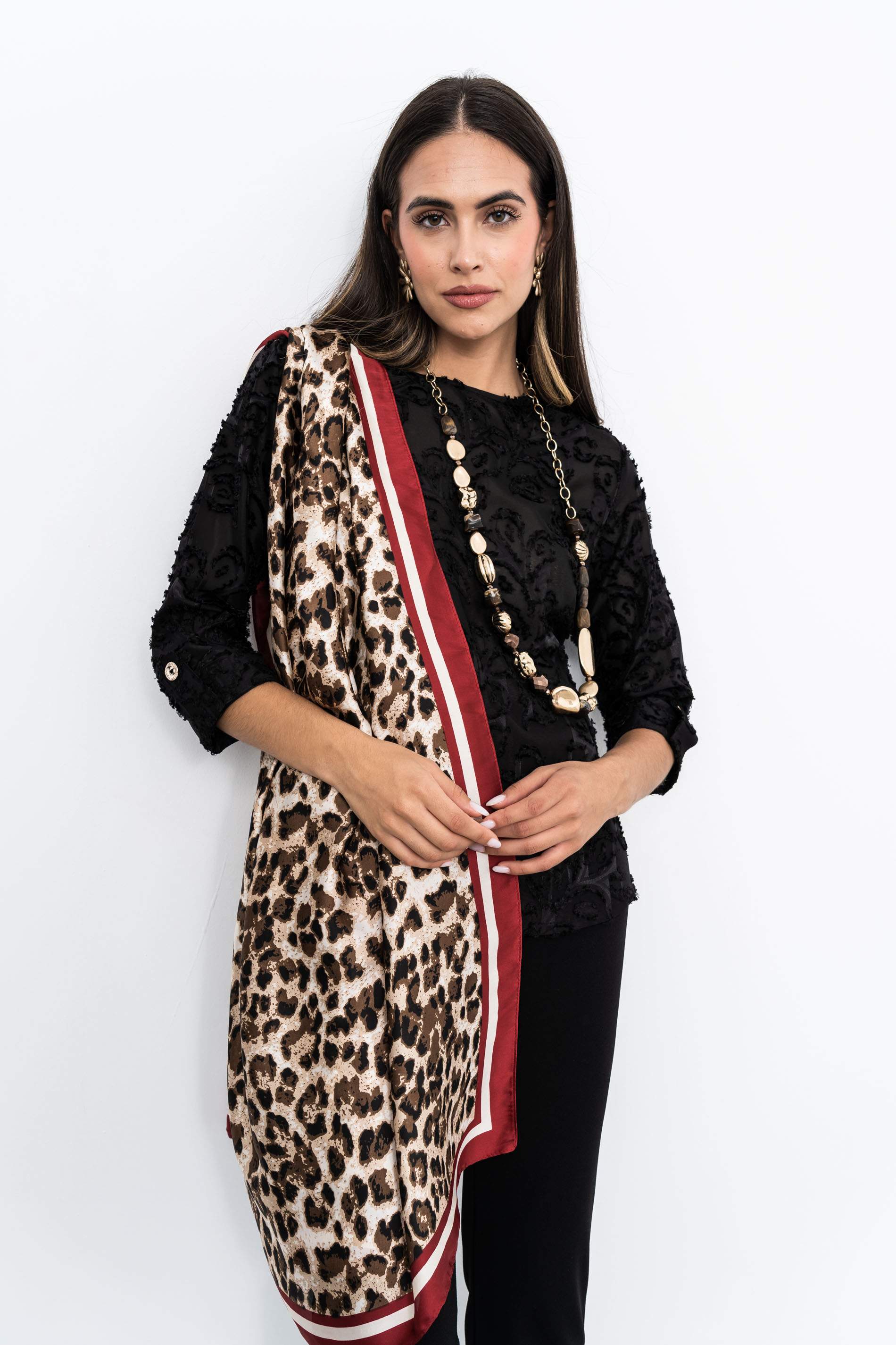 FOULARD EFECTO SEDA ANIMAL