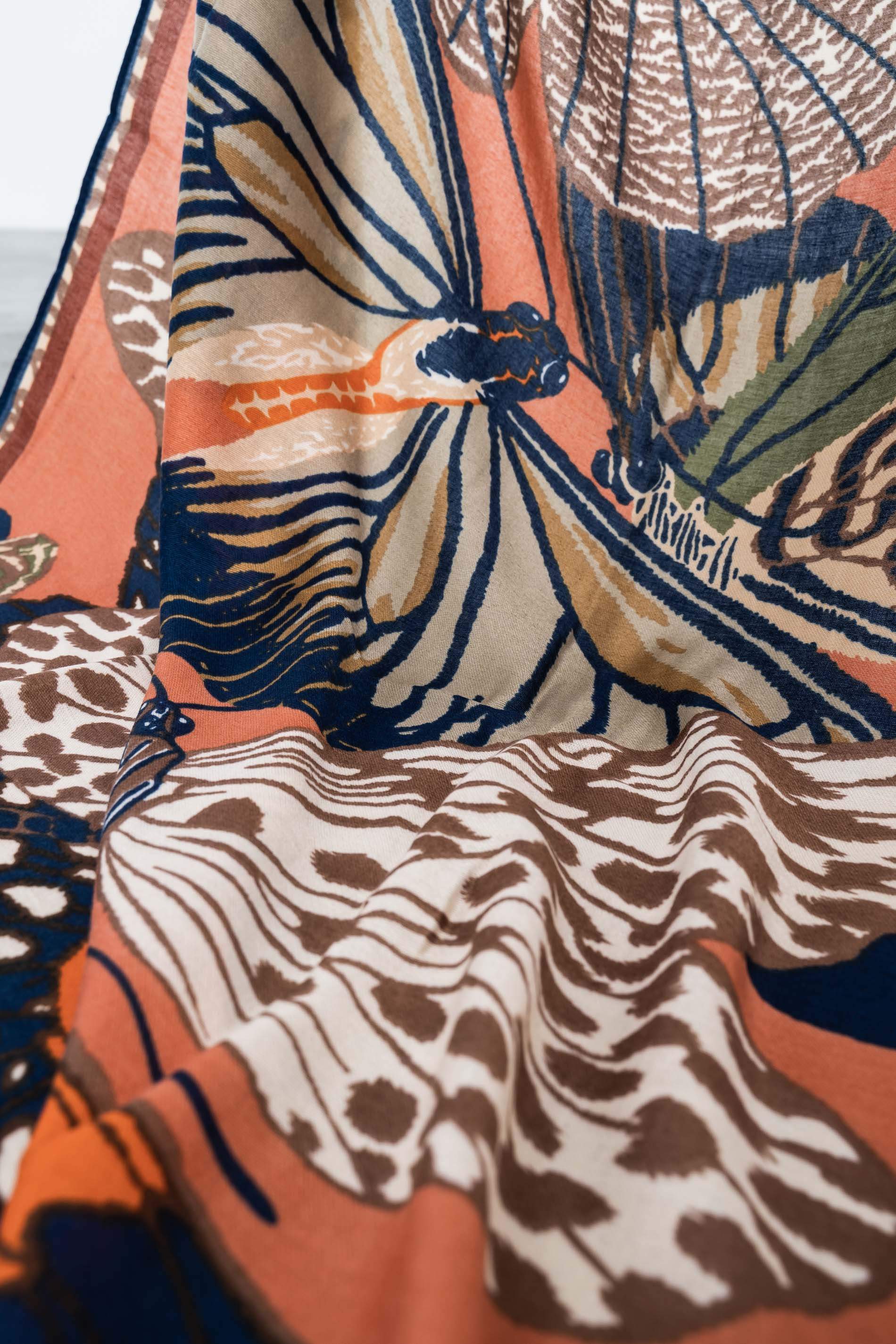 FOULARD MARIPOSAS 
