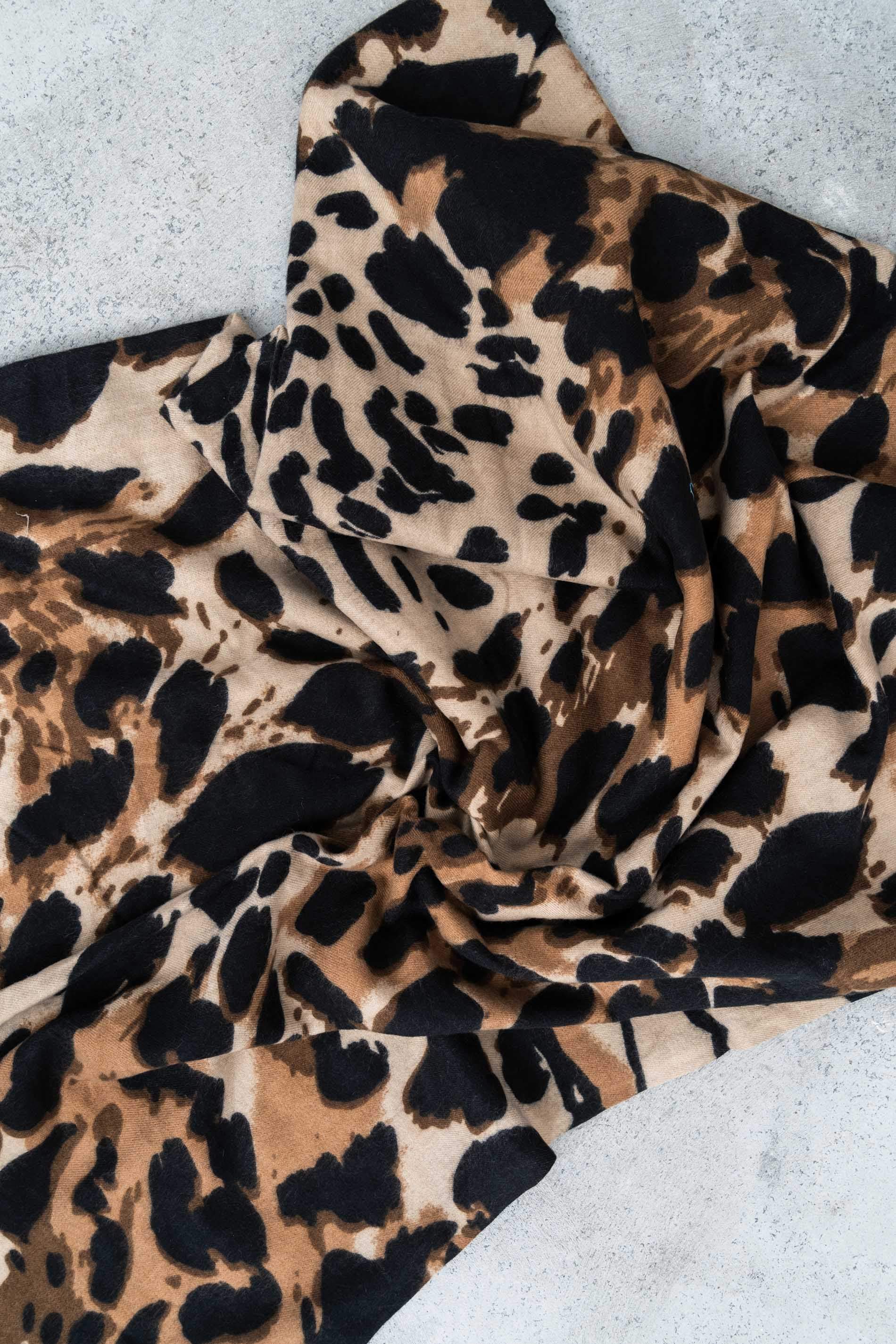 FOULARD MANCHAS COMBINADAS CAMEL