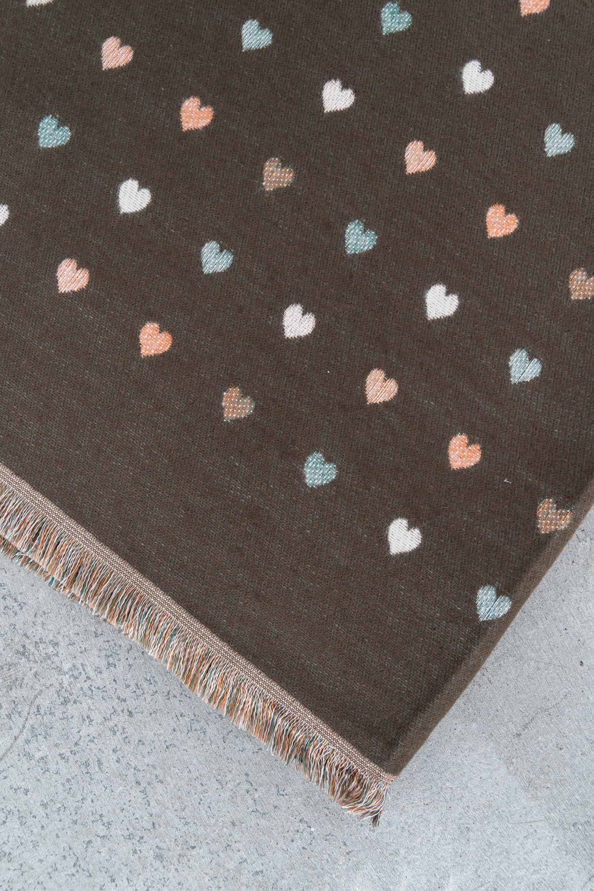 ESTOLA CORAZONES CHOCOLATE