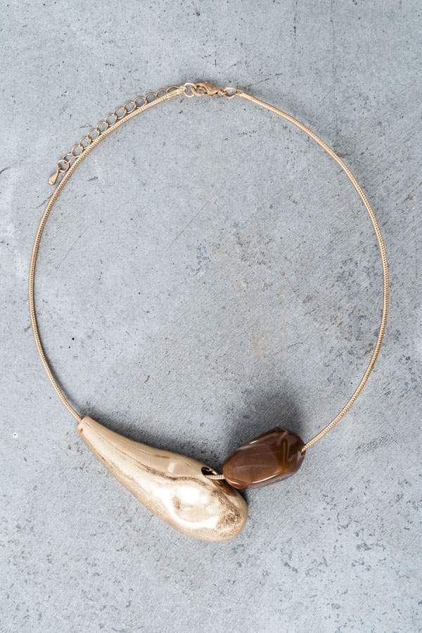 CHOCKER PIEDRA COMBINADA