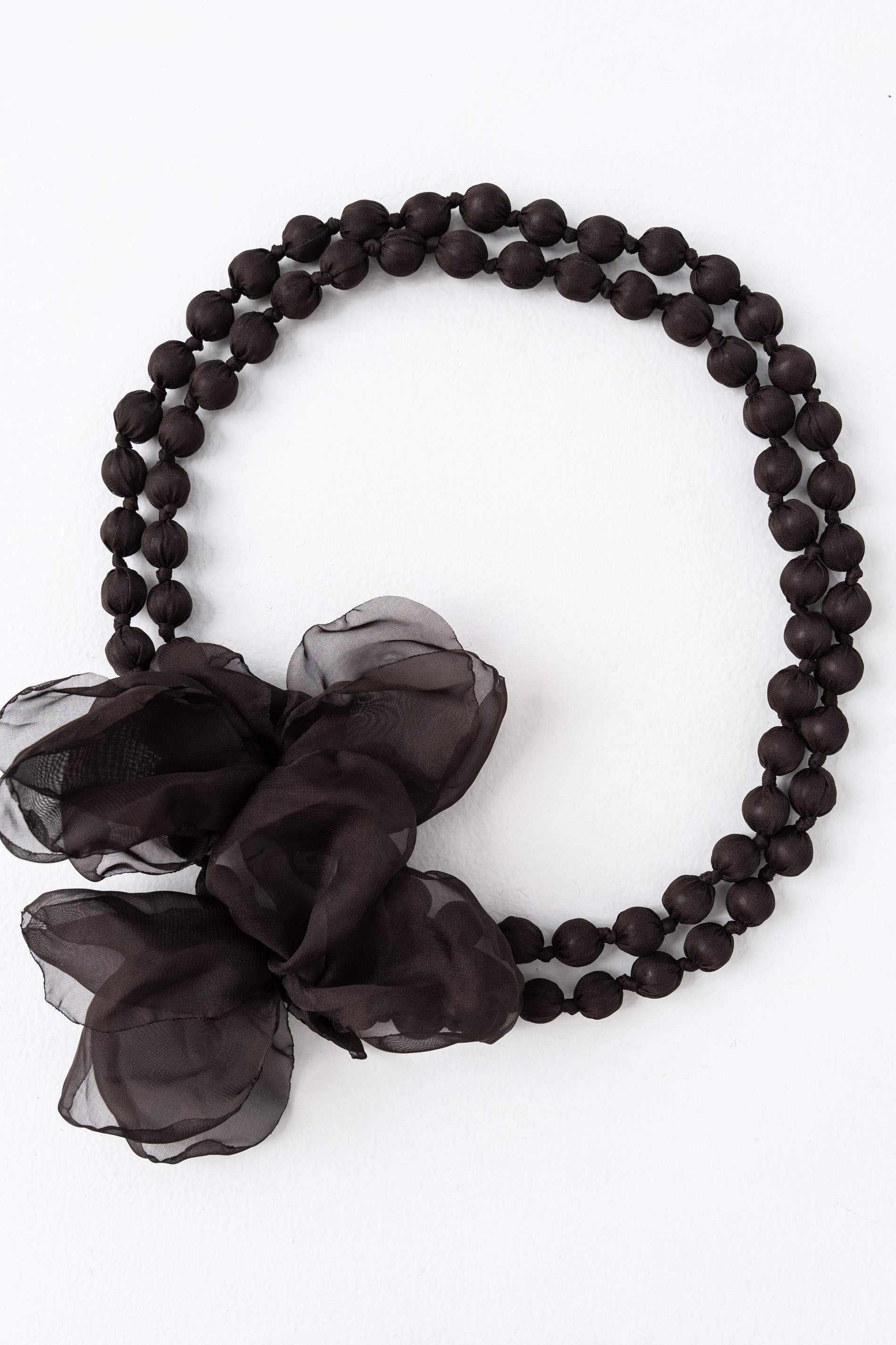 COLLAR FLOR TEJIDO