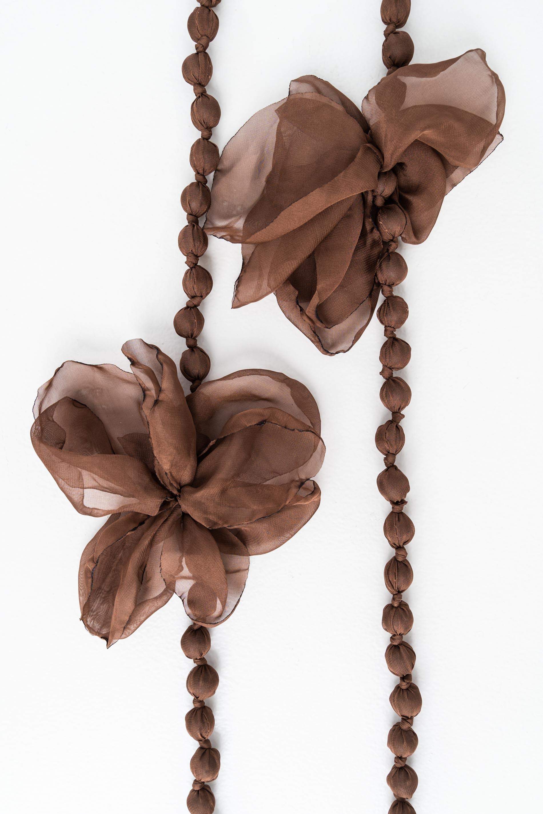 COLLAR FLOR TEJIDO