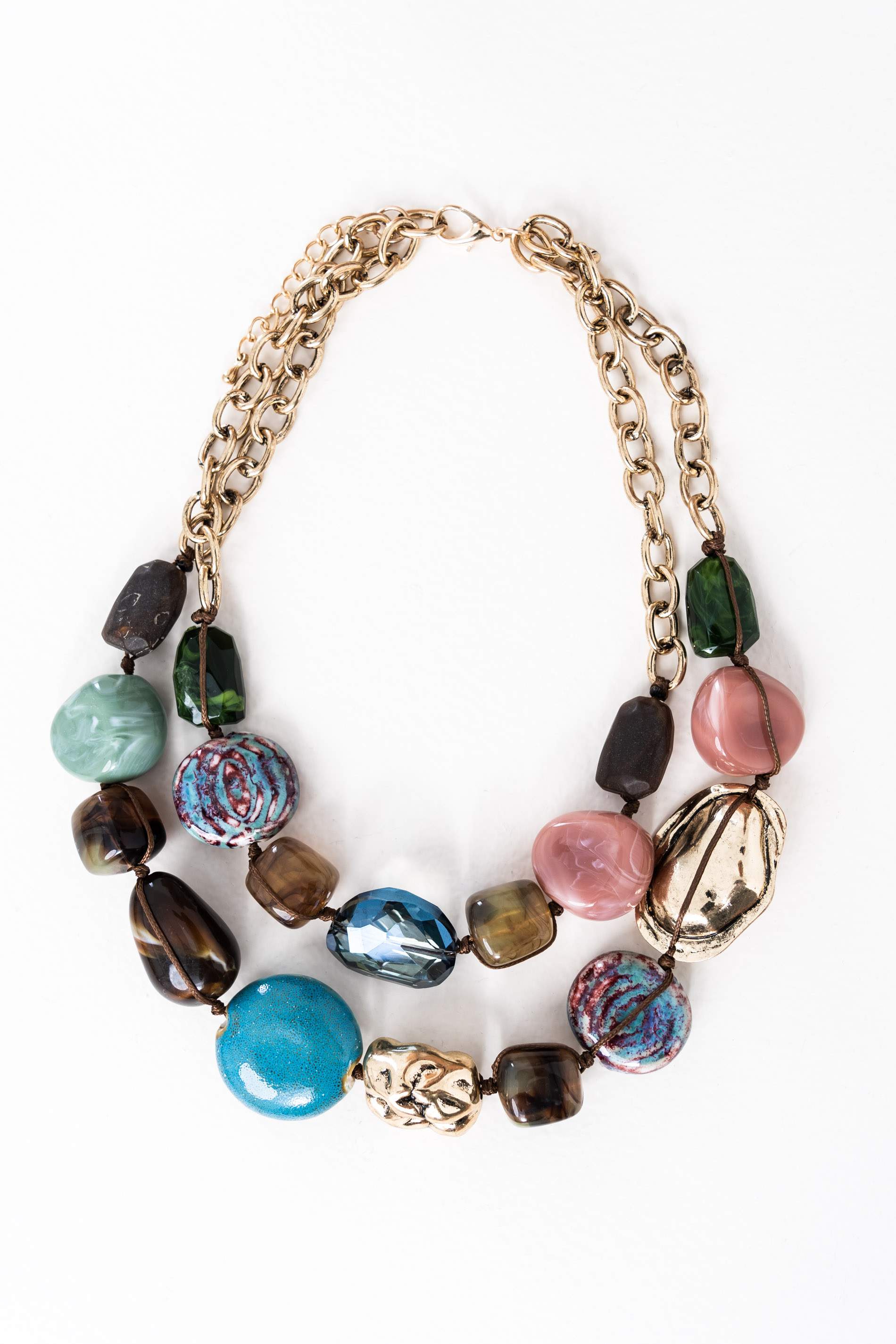 COLLAR PIEZAS CRISTAL