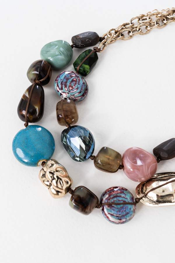 COLLAR PIEZAS CRISTAL