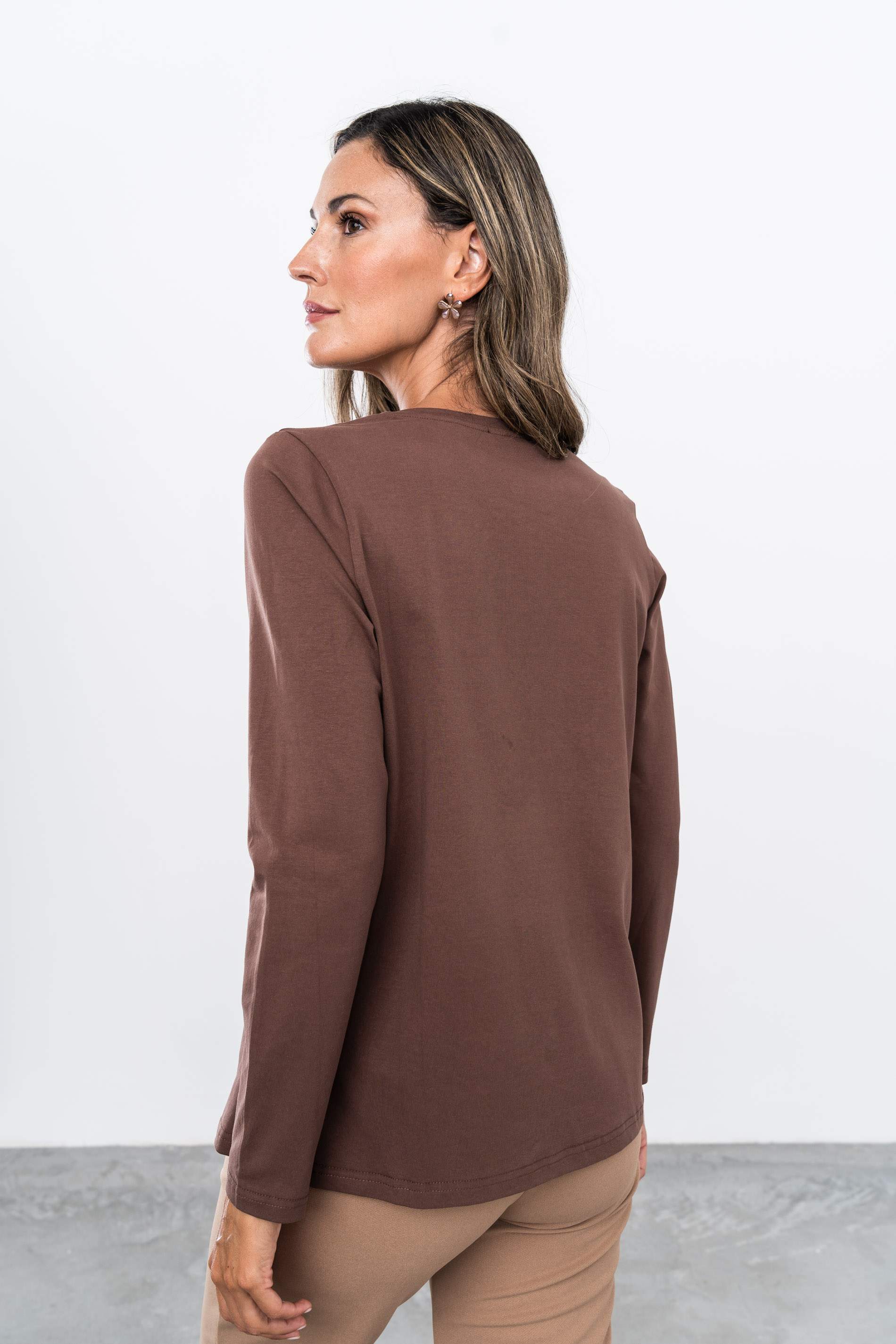 CAMISETA MARIPOSA CHOCOLATE