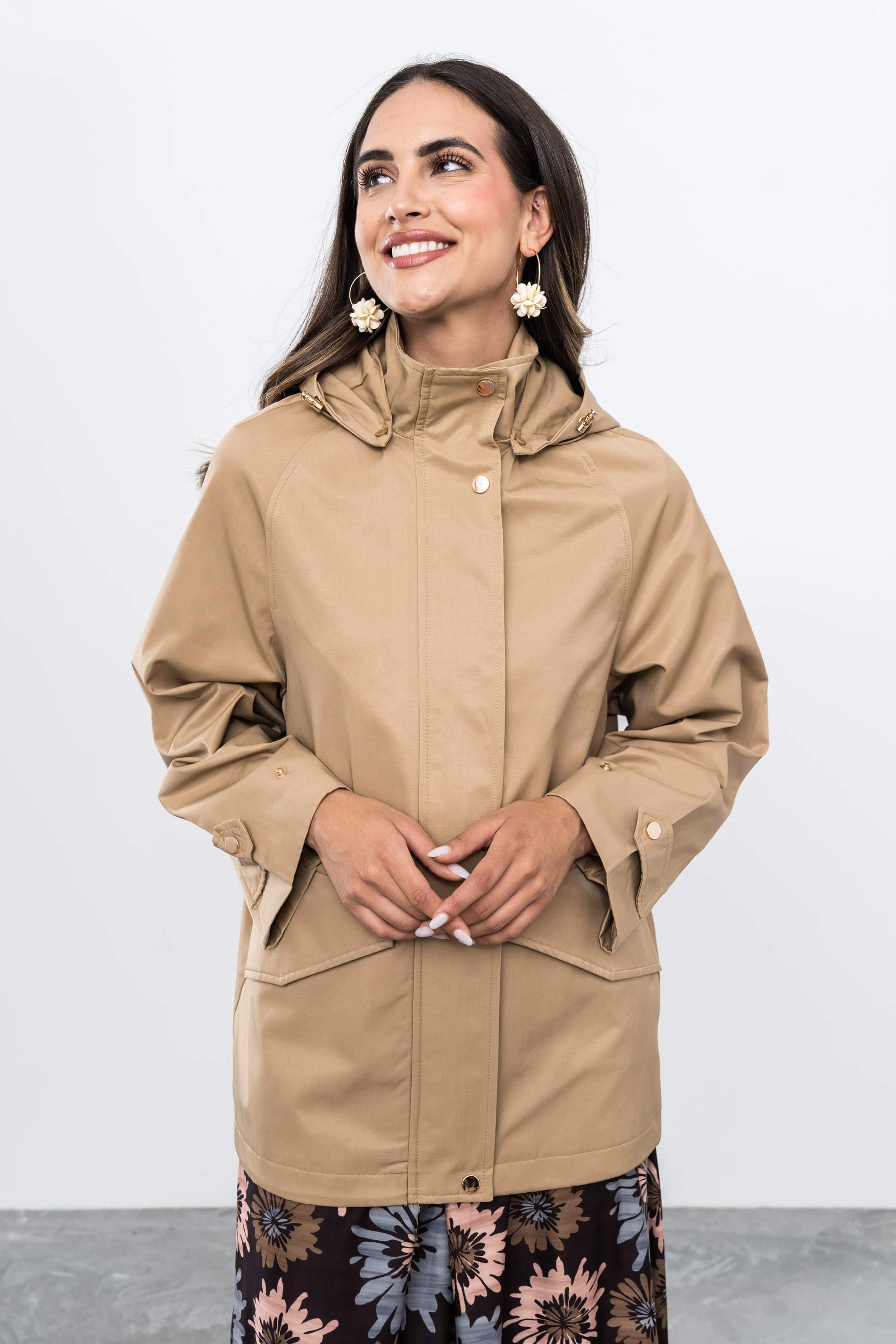 CORTAVIENTO EVASÉ BOLSILLOS ACEITE