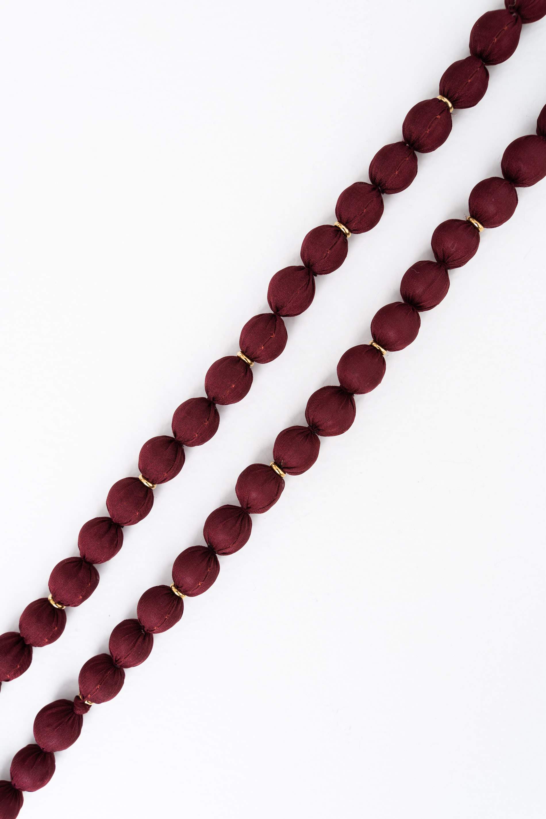 COLLAR BOLITAS TEJIDO