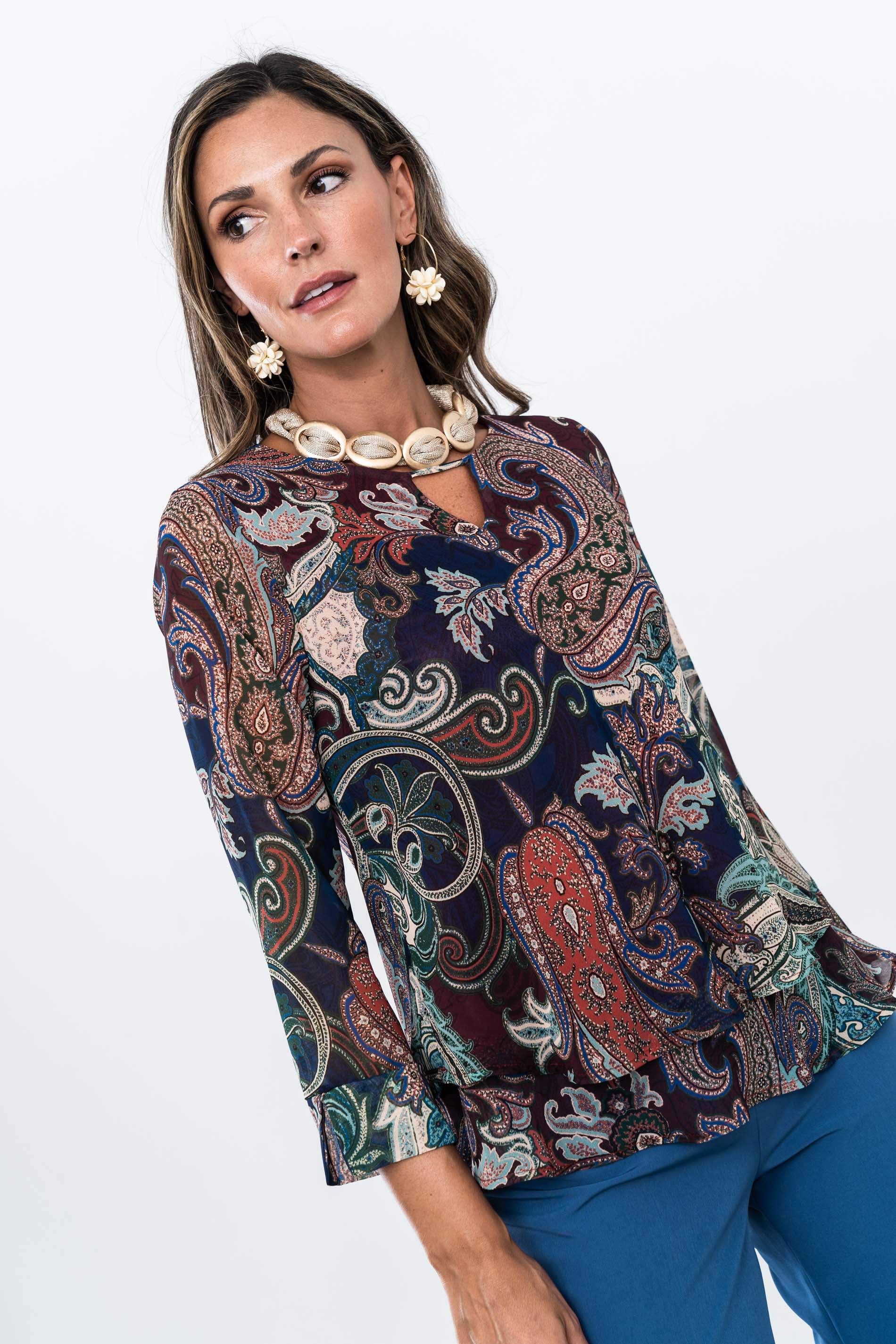 COLLAR MALLA LUREX PIEZAS