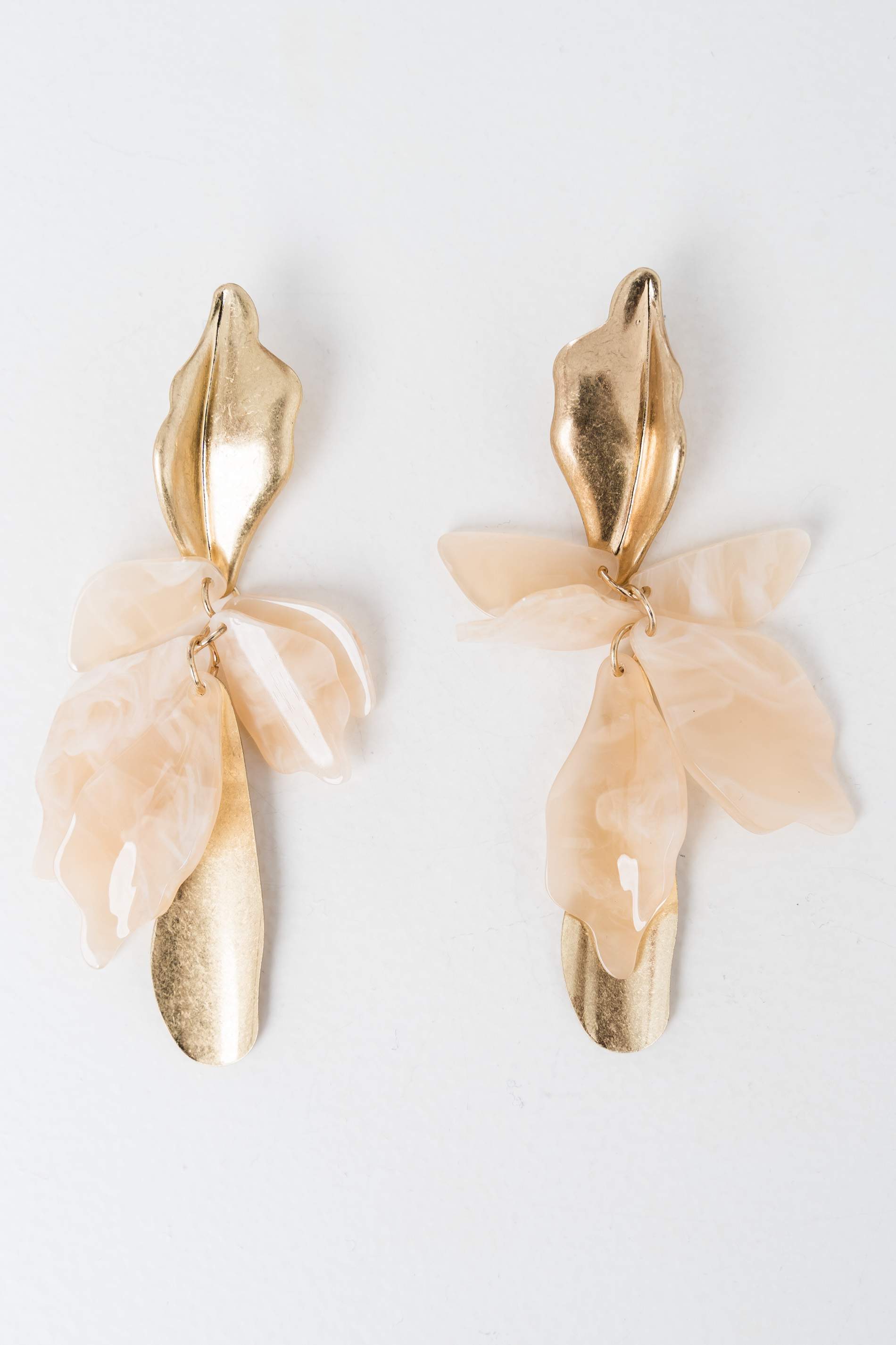 PENDIENTES PÉTALOS