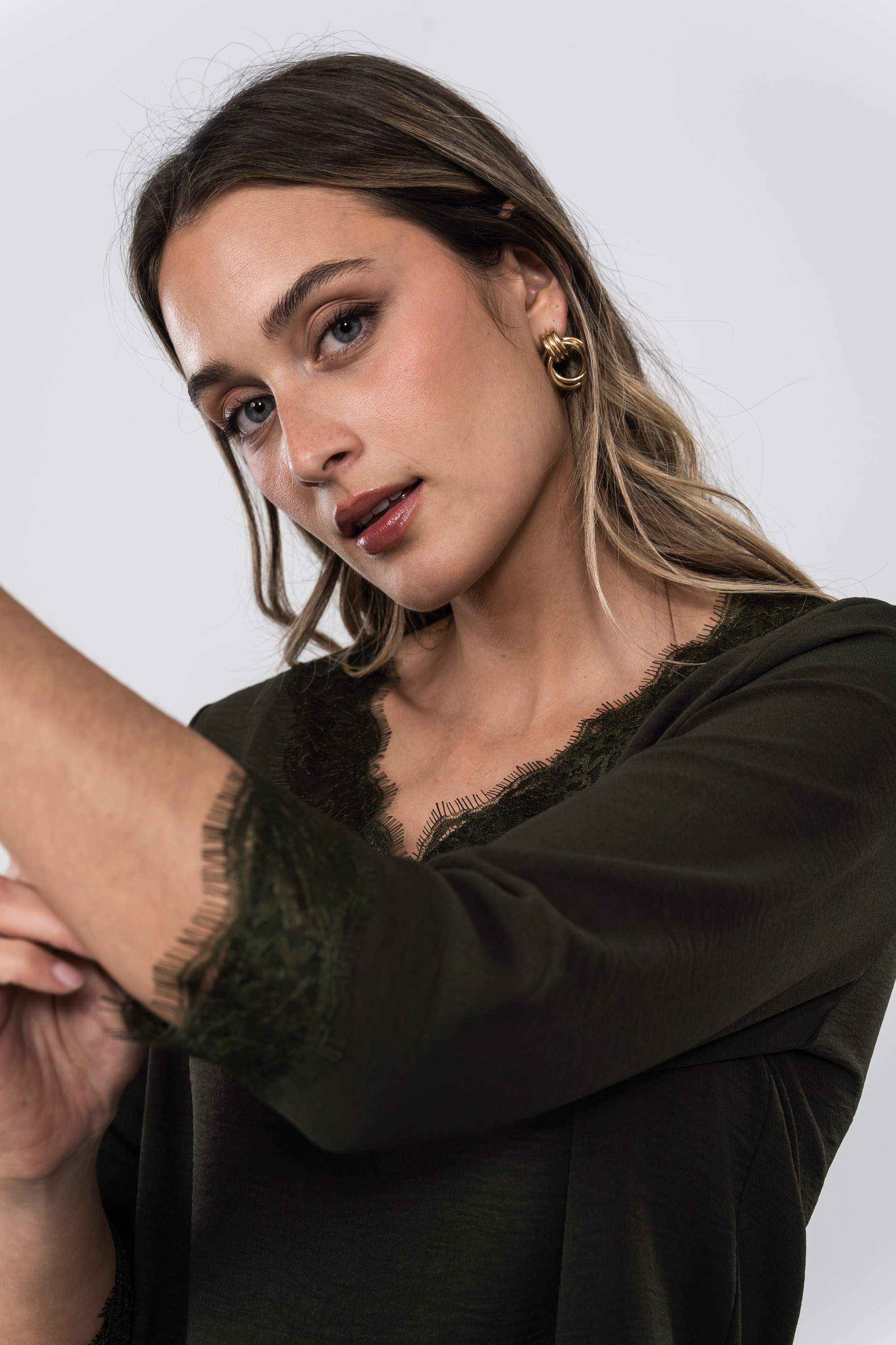 Blusa manga francesa mujer online