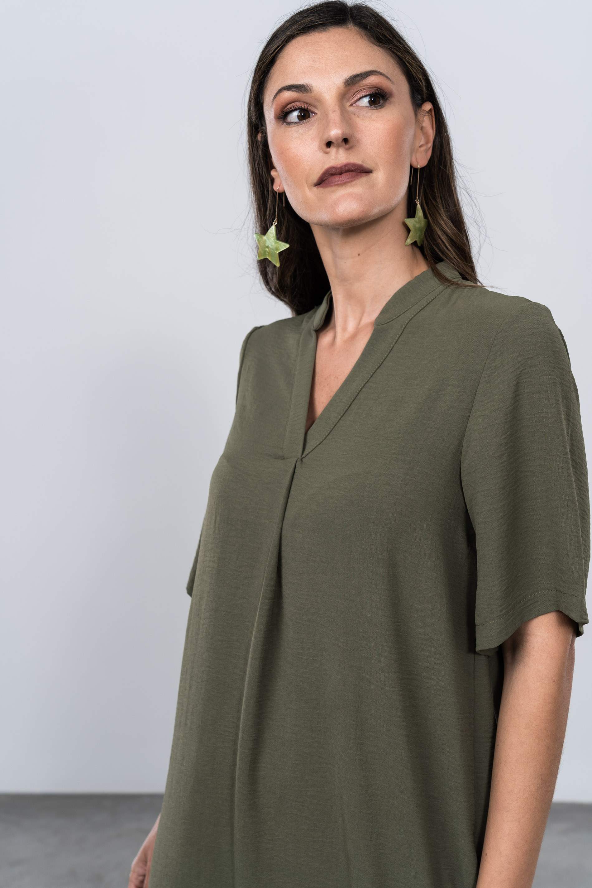 VESTIDO MIDI HOLGADO