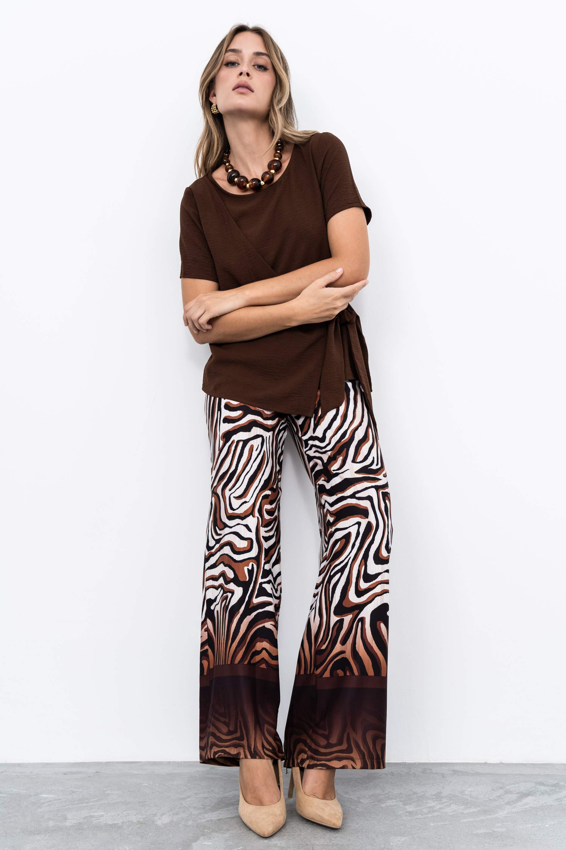 BLUSA EFECTO CRUZADO