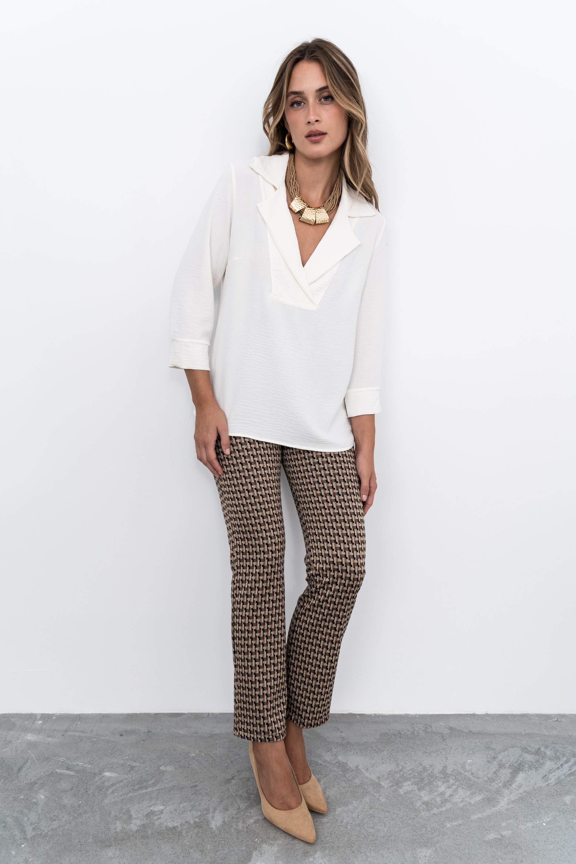 BLUSA SOLAPA PIEZA CRUDO