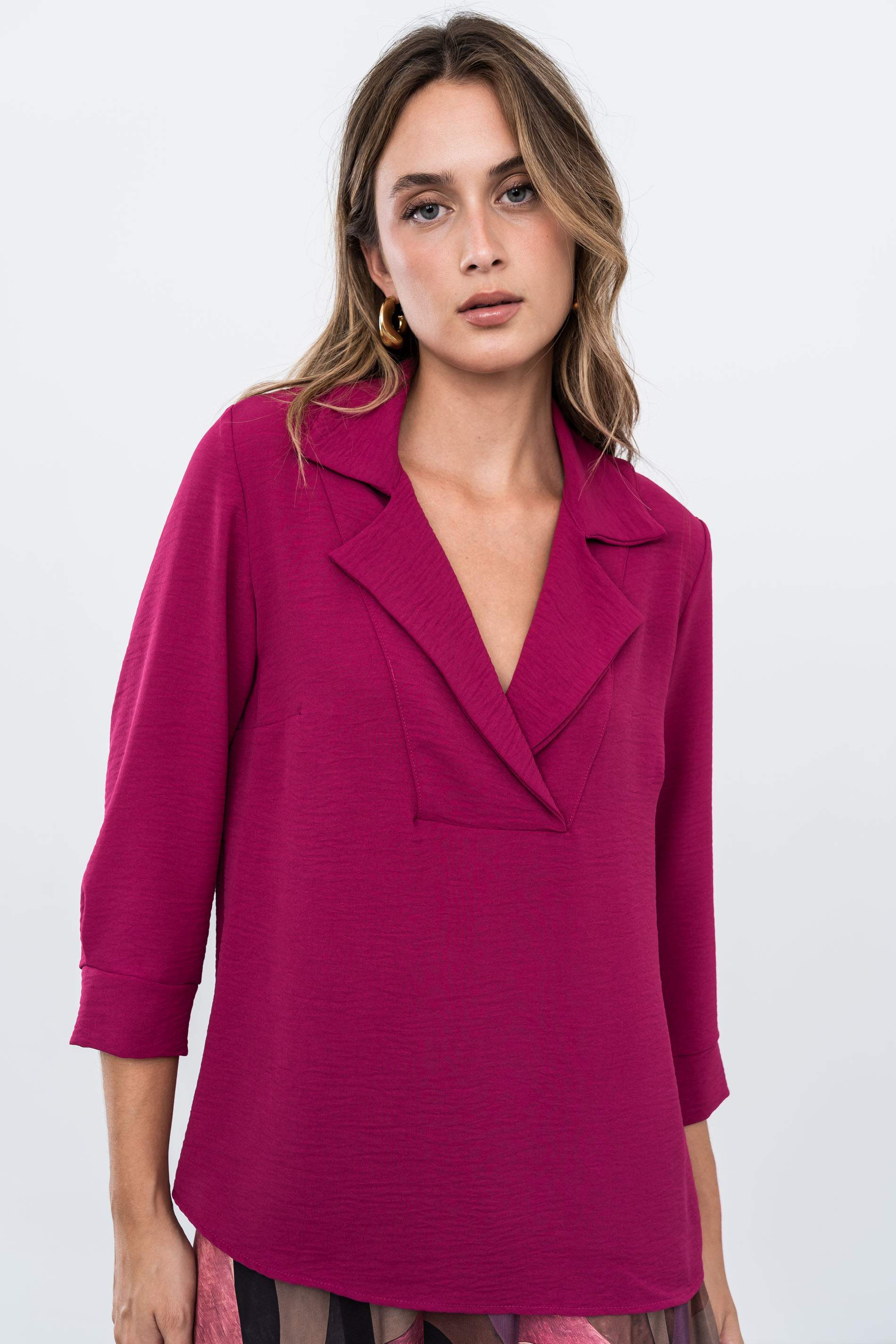 BLUSA SOLAPA PIEZA FRESA