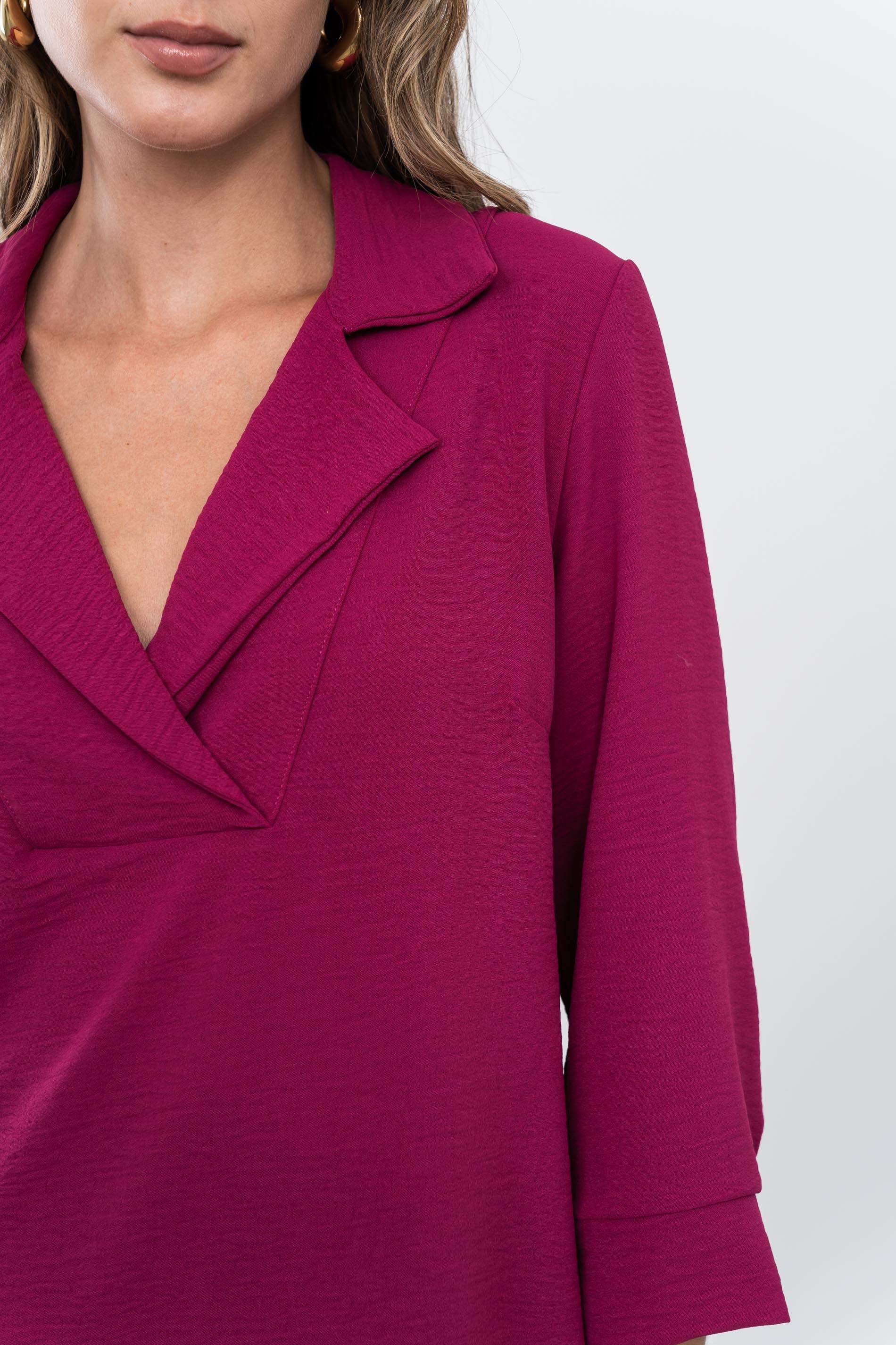 BLUSA SOLAPA PIEZA FRESA