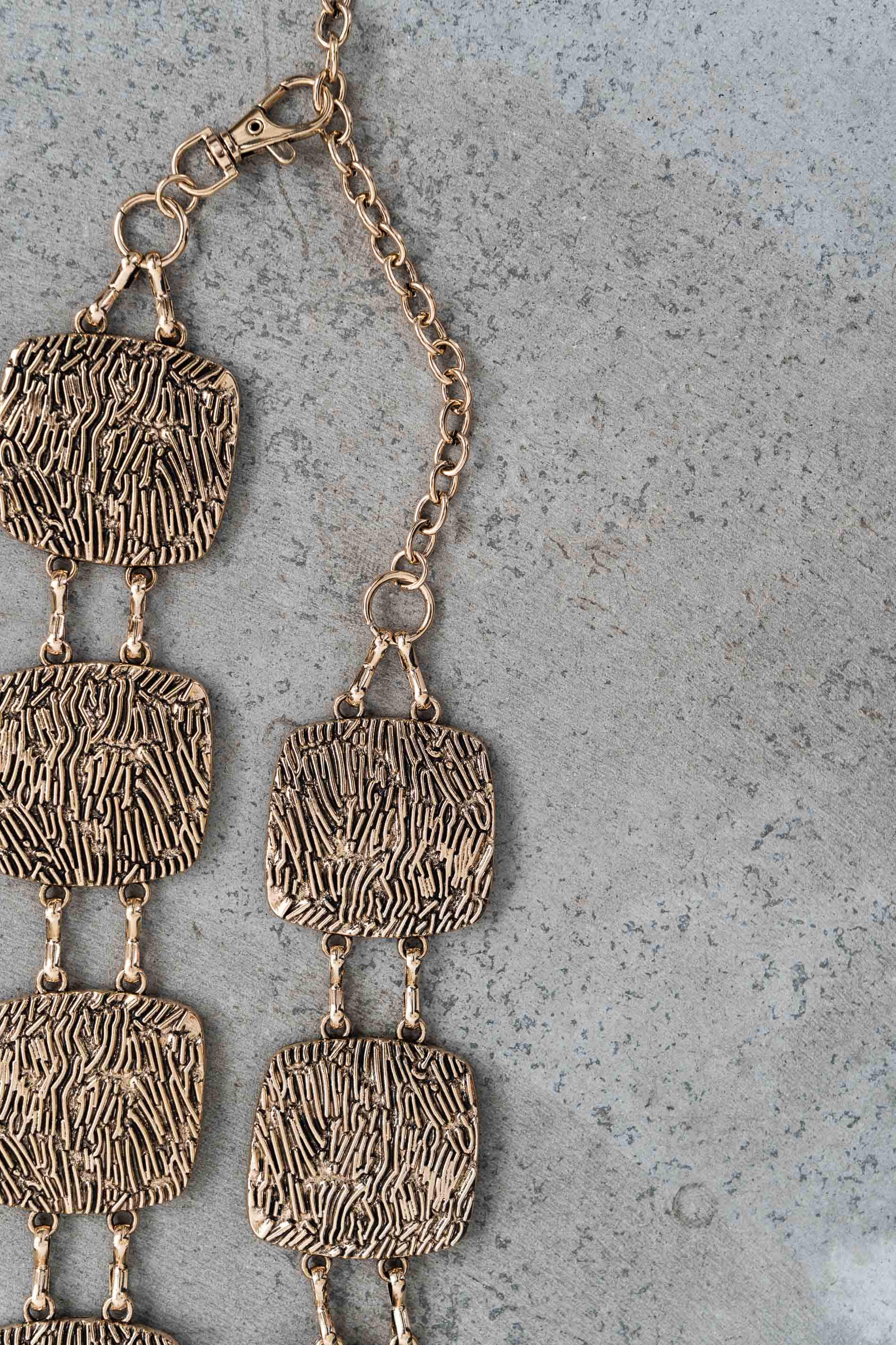 CINTURÓN CADENA ESLABÓN CUADRADO