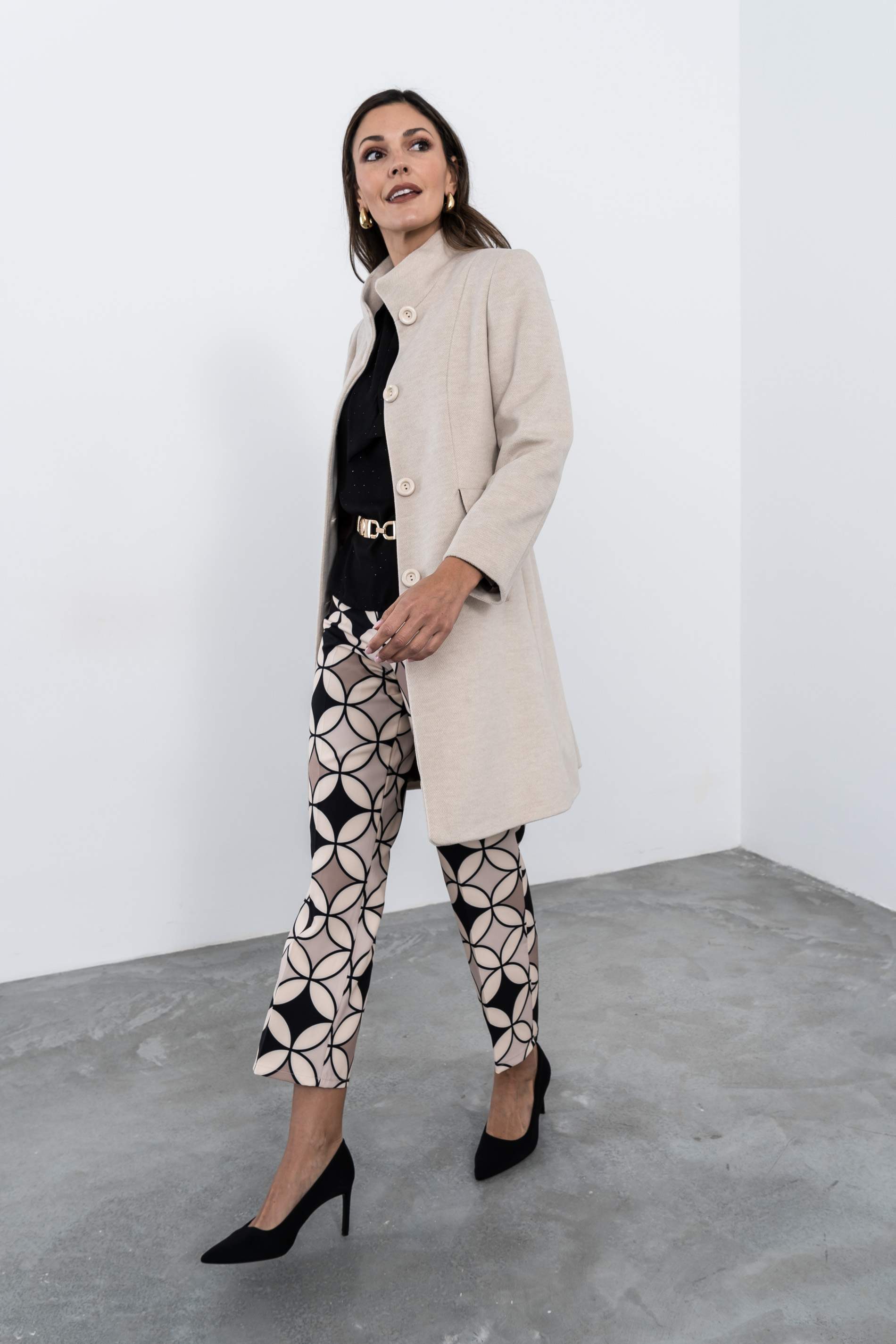 CINTURÓN ELÁSTICO MEDALLÓN LUREX