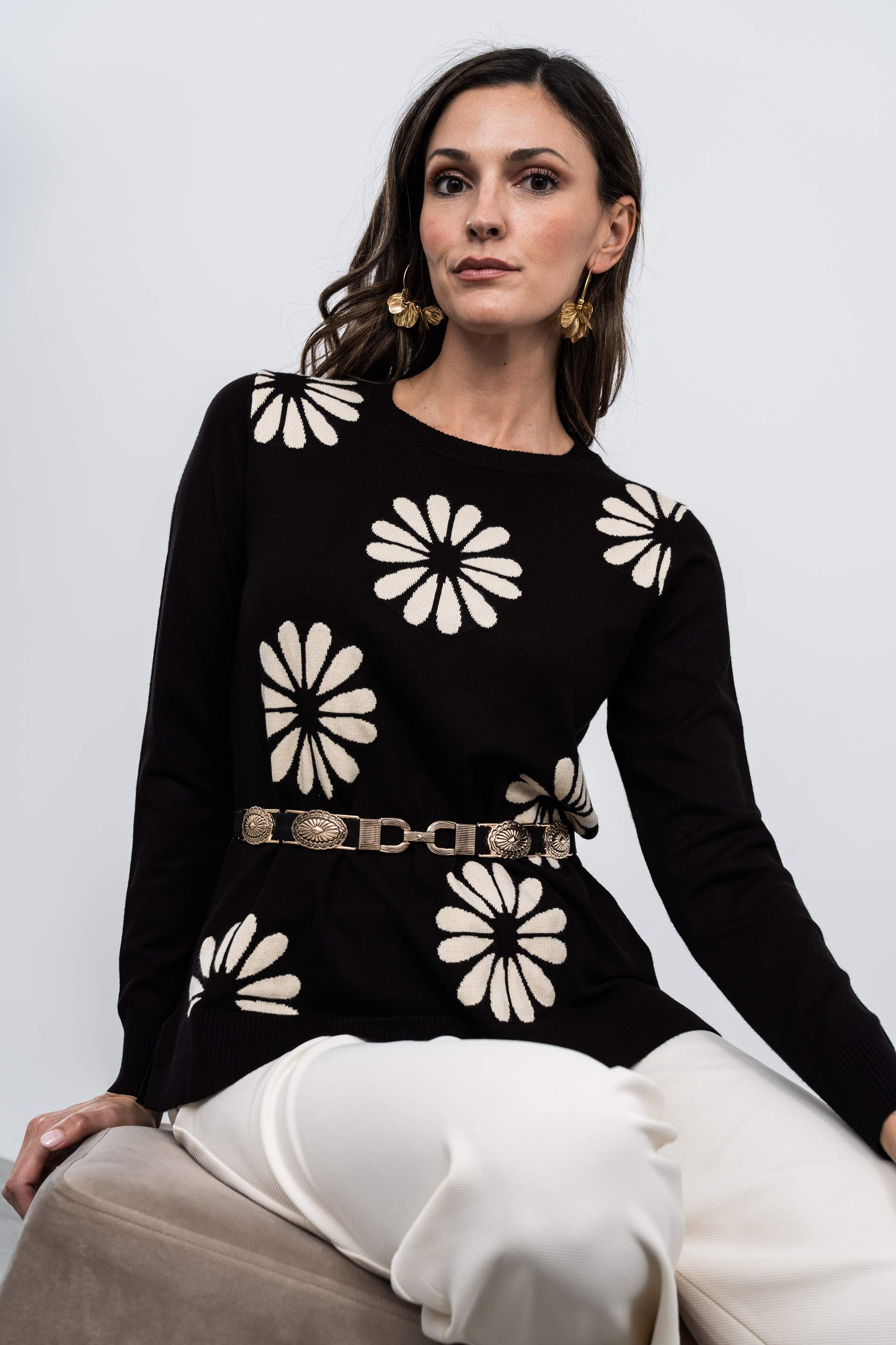 CINTURÓN ELÁSTICO FLOR