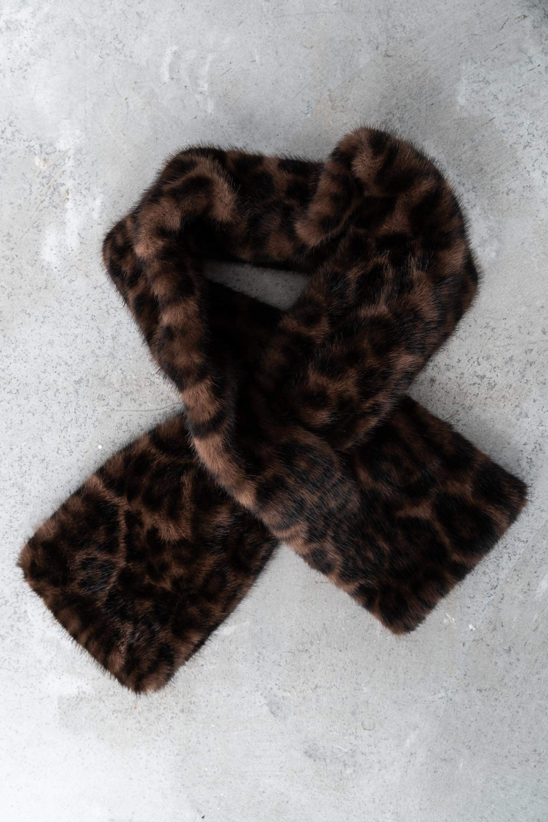 BUFANDA OJAL ANIMAL CHOCOLATE