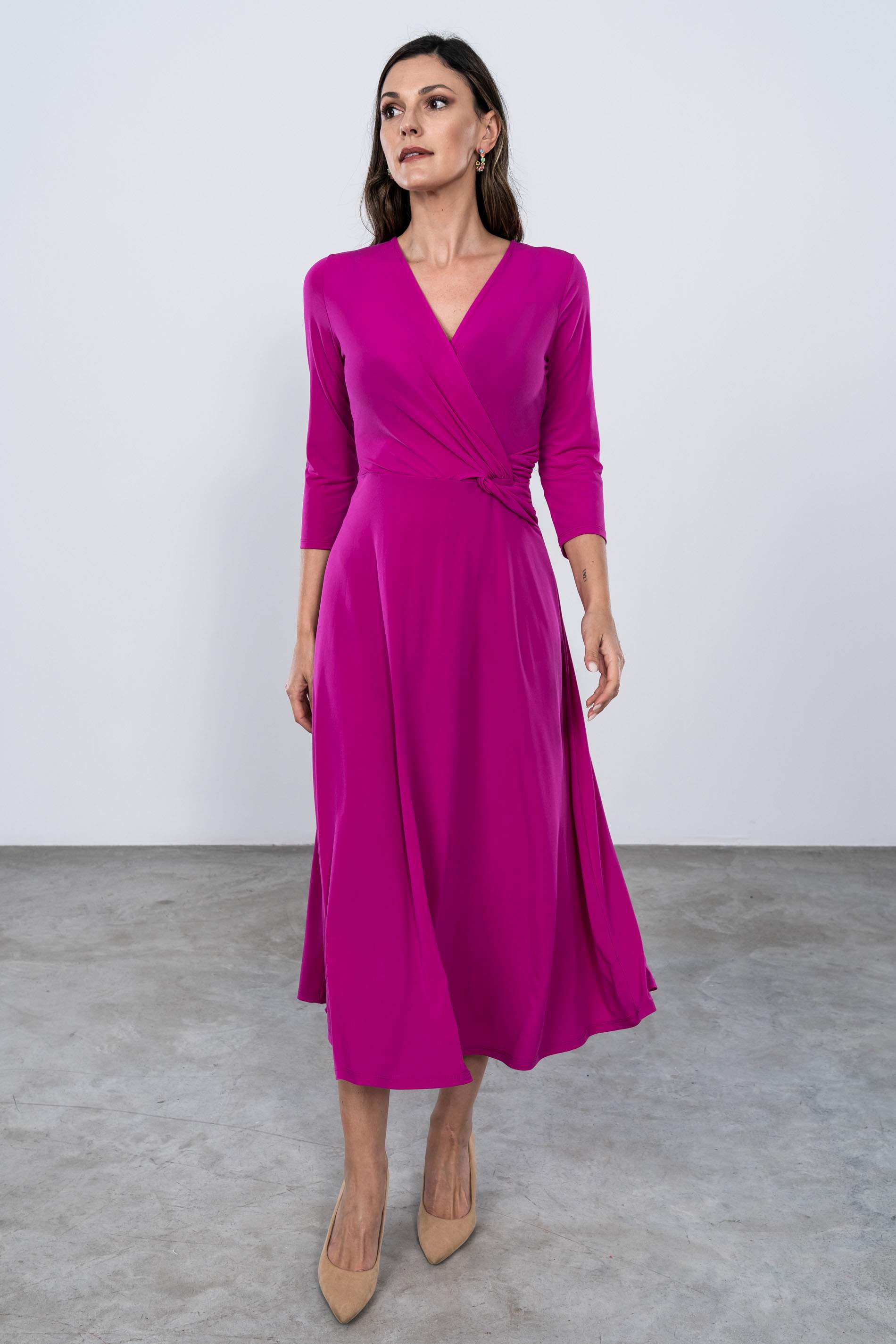 VESTIDO RECOGIDO LATERAL 