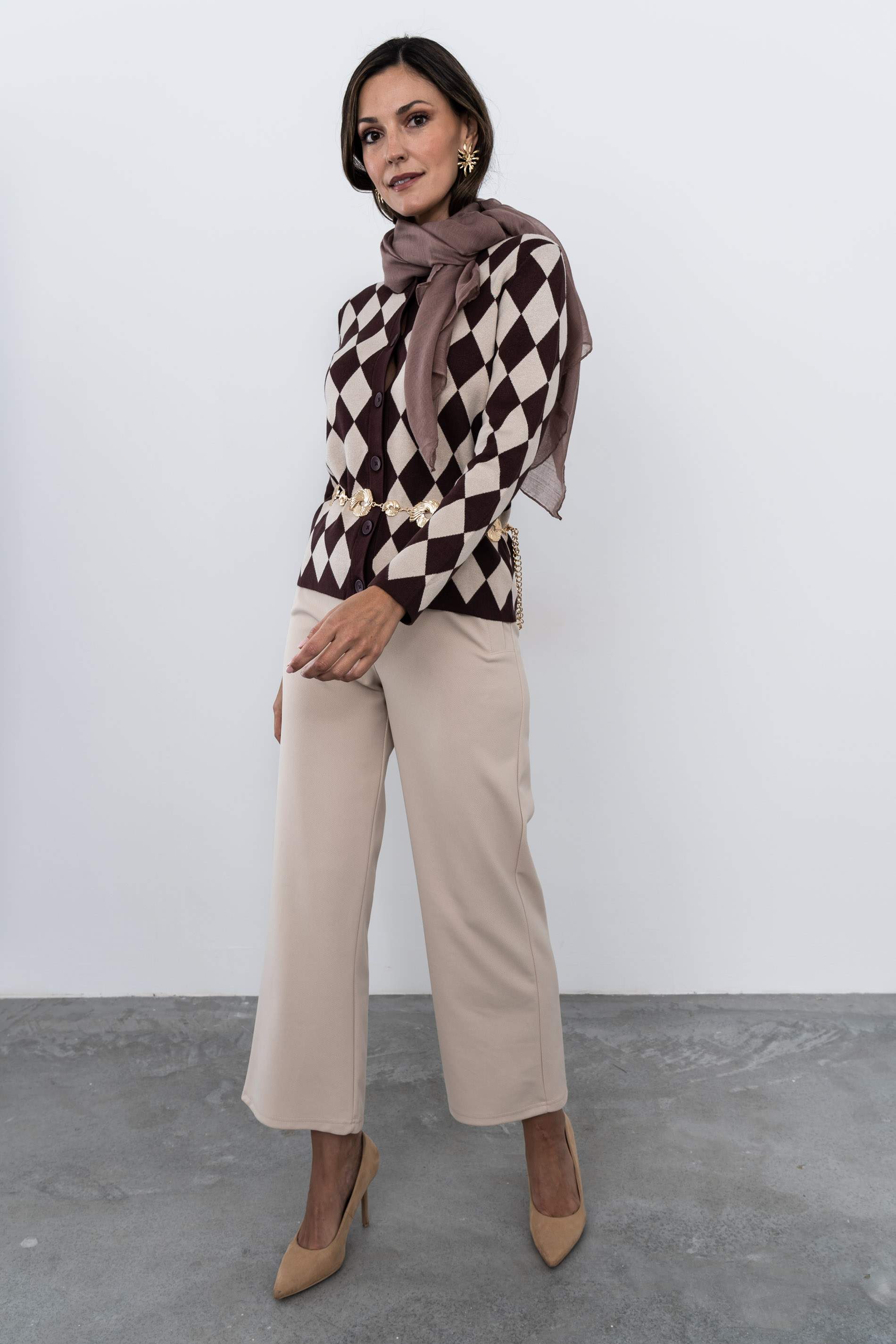 PENDIENTE FLOR HOJAS