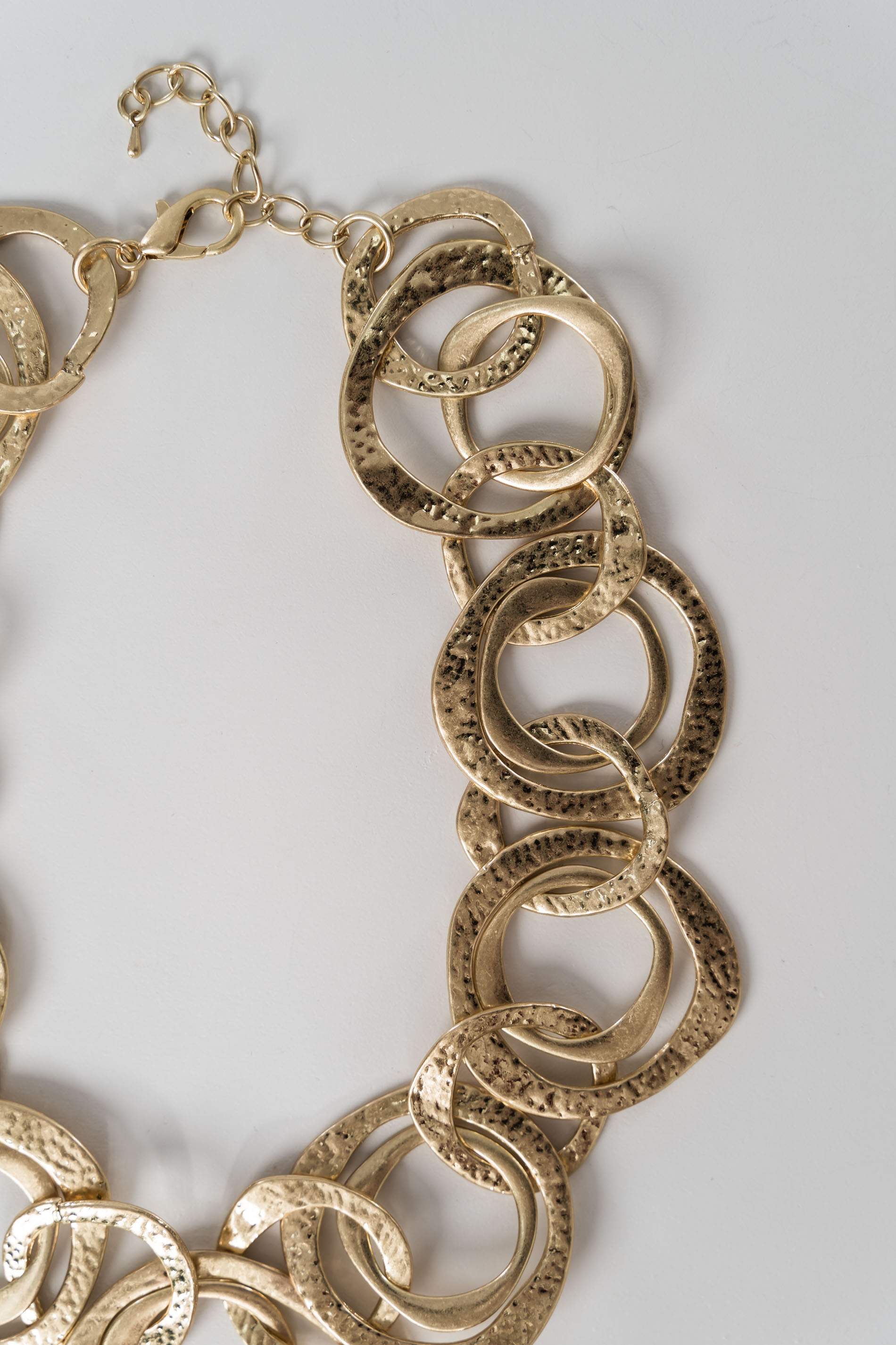 COLLAR ESLABONES ENGARZADOS