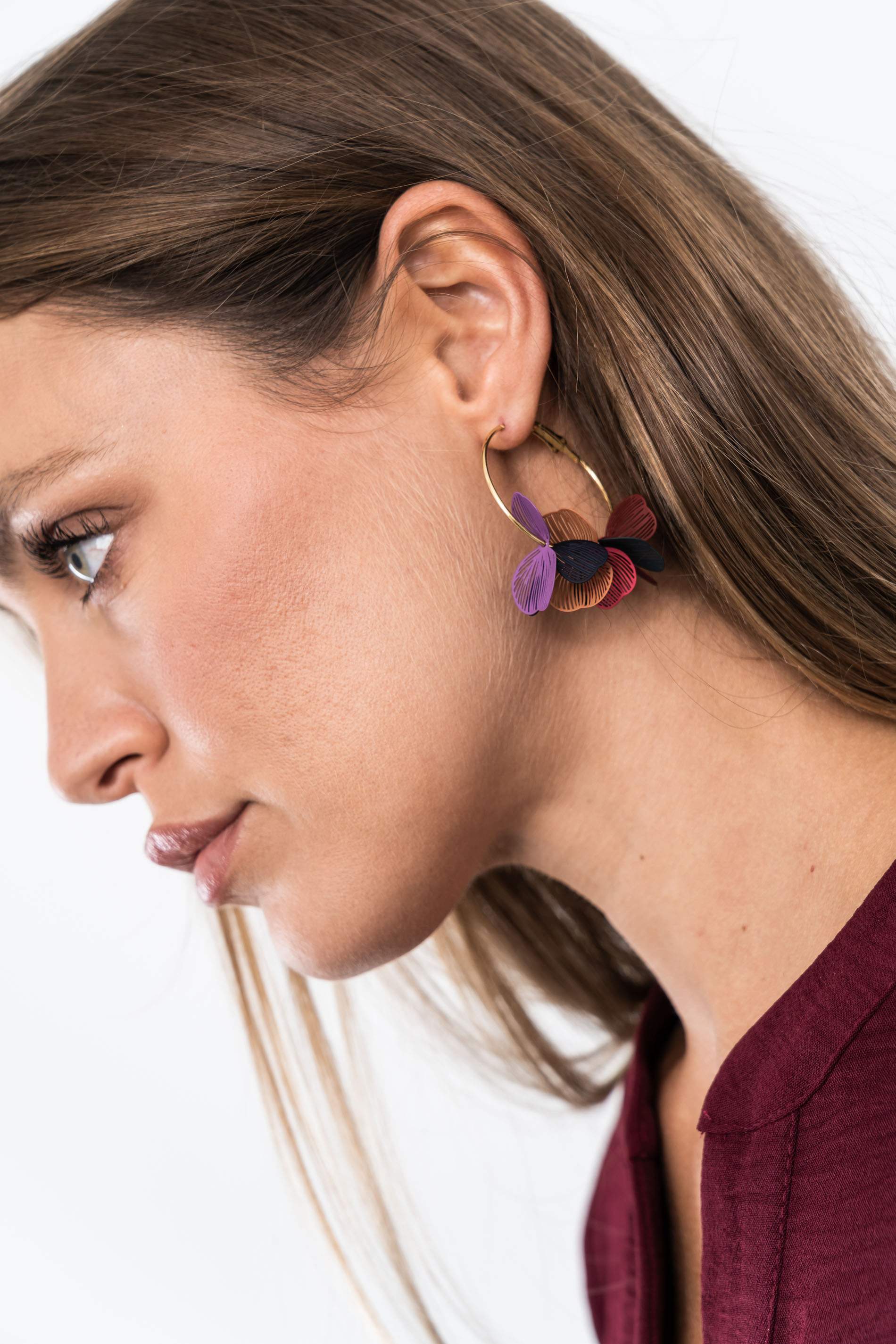 AROS PÉTALOS MULTICOLOR