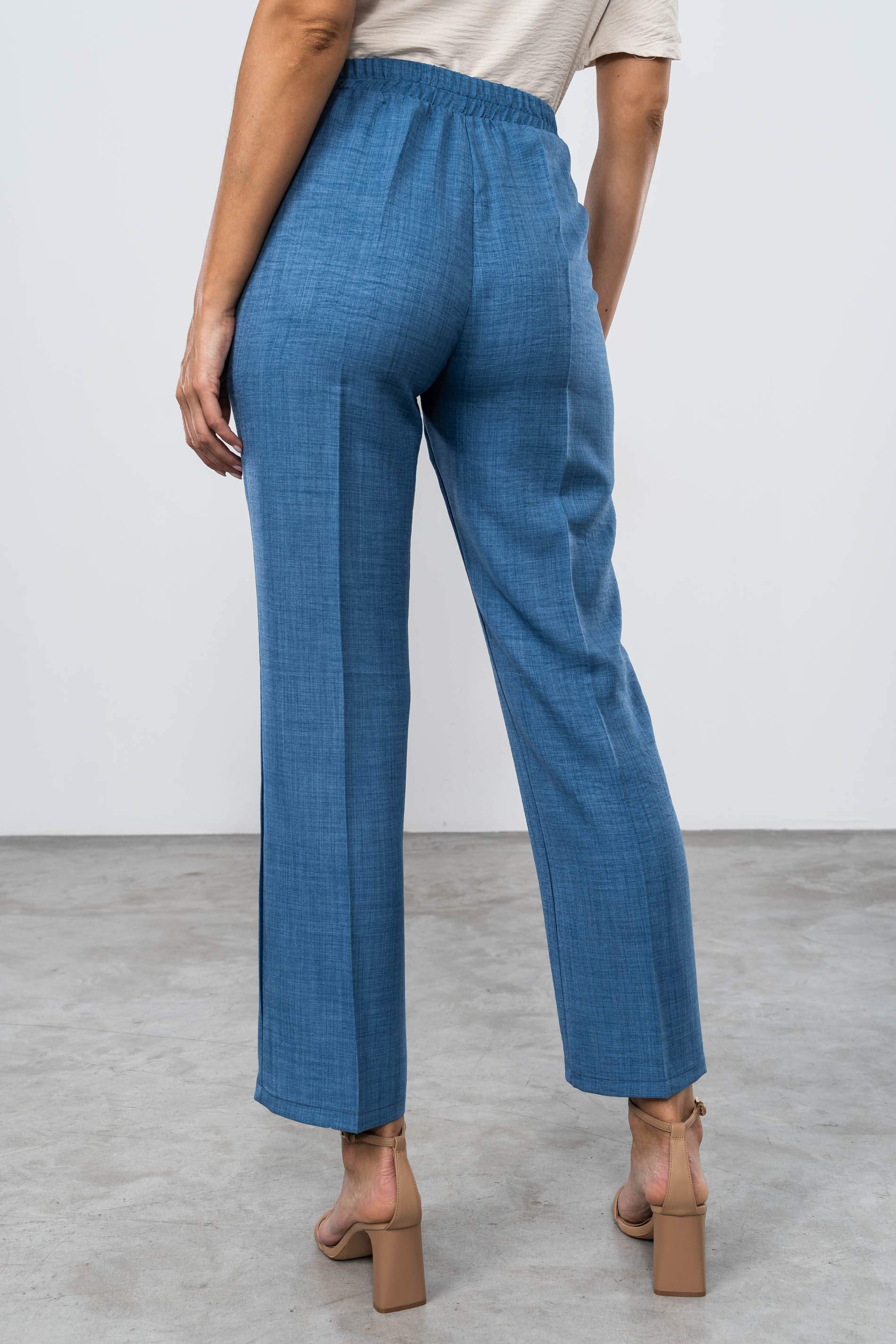 PANTALÓN GOMA CORDÓN AZUL