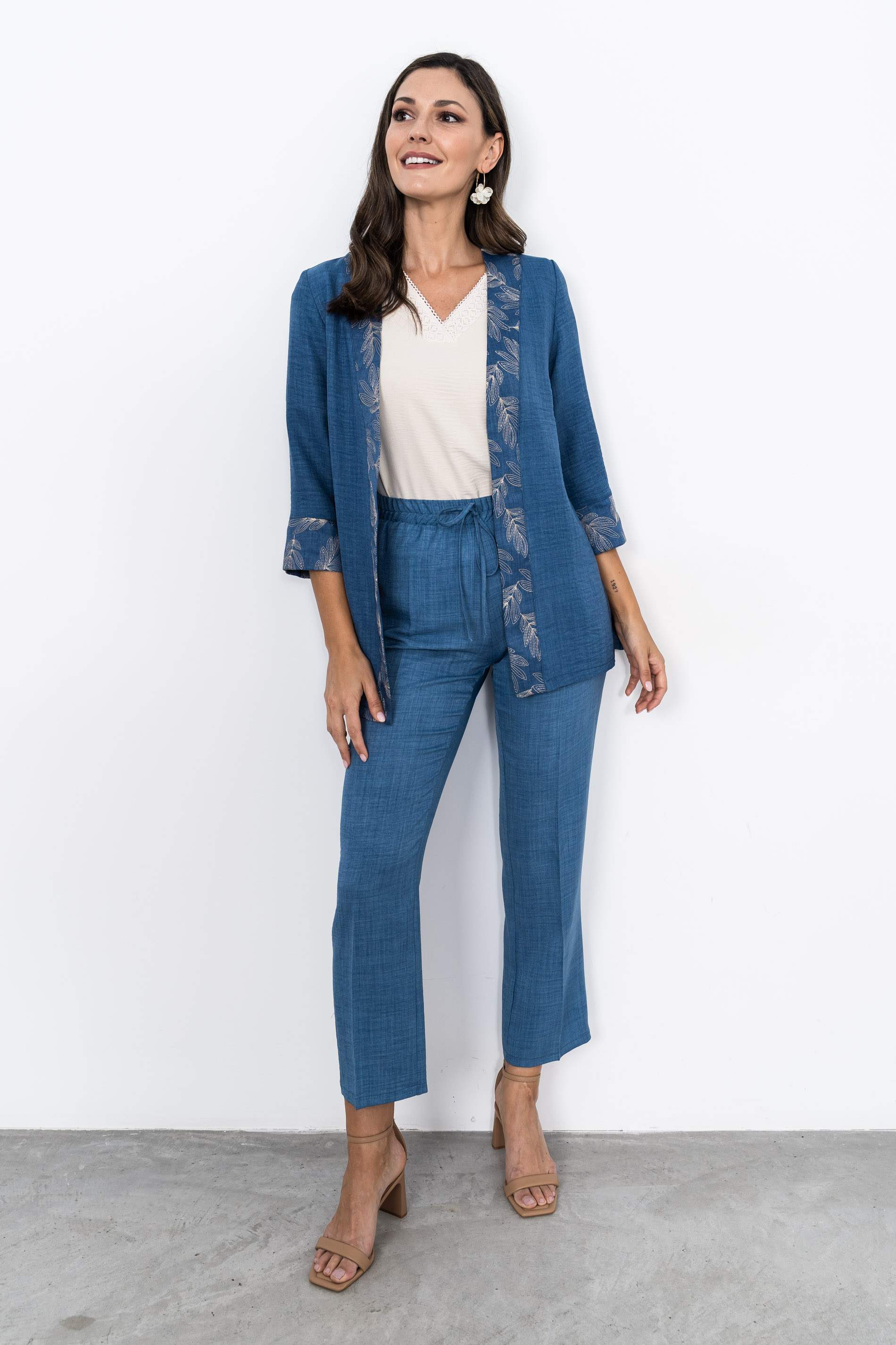 PANTALÓN GOMA CORDÓN AZUL