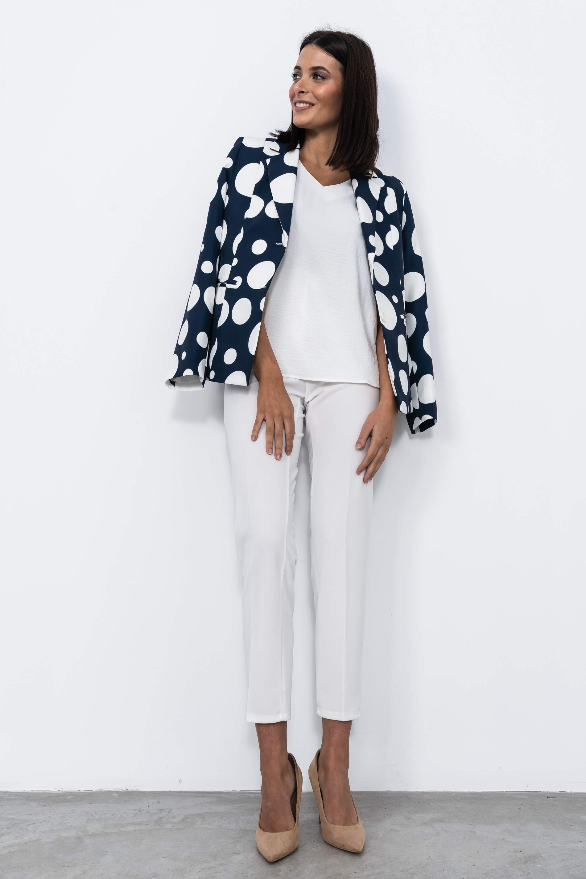 BLUSA MANGA BOTON CRUDO