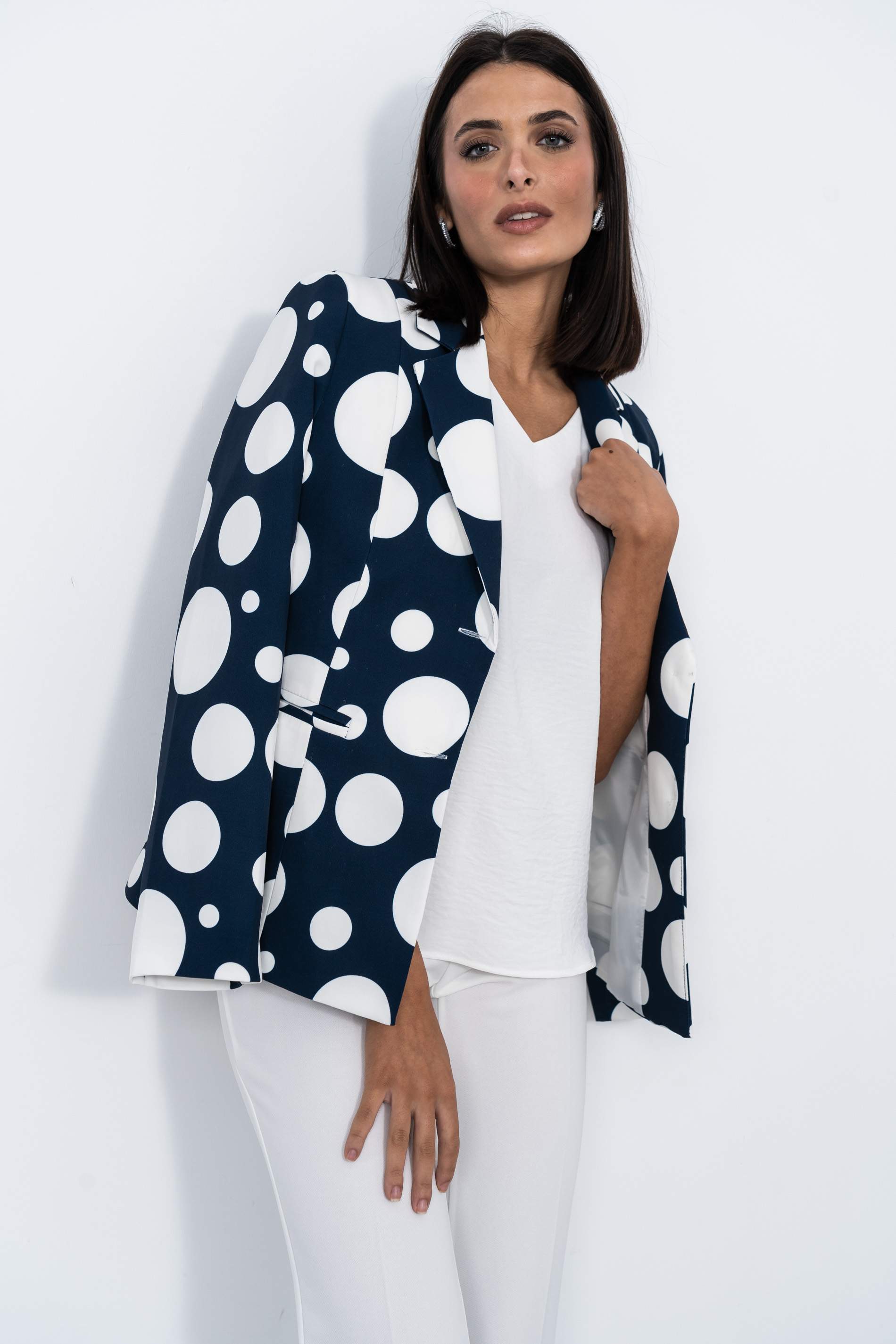 BLUSA MANGA BOTON CRUDO