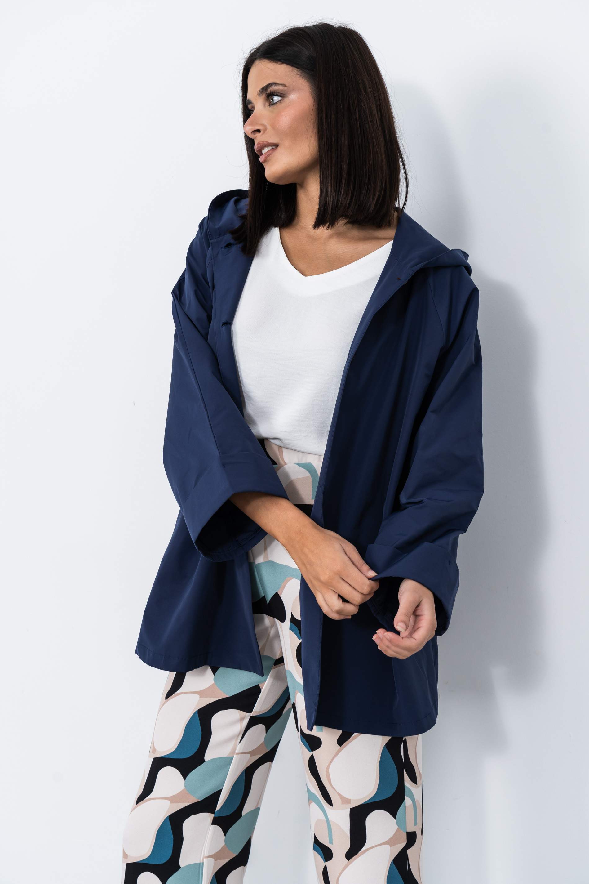 BLUSA TRABILLA MANGA CORTA CRUDO