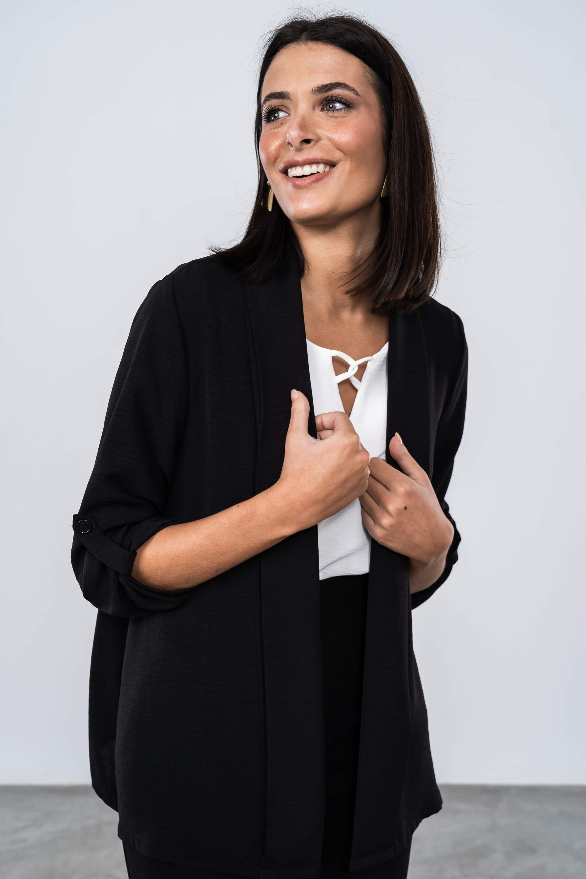 SOBRECAMISA TRABILLA NEGRO