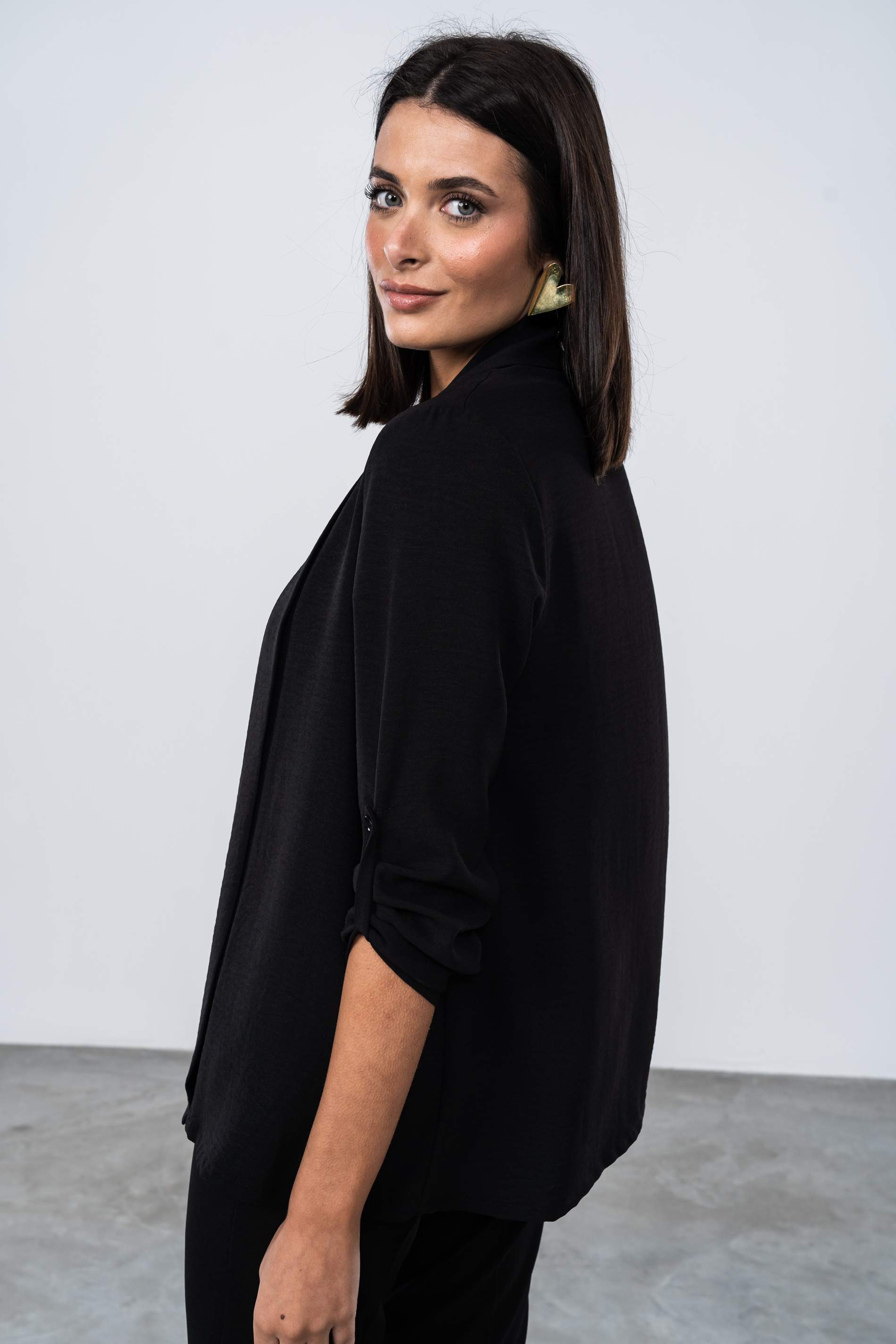SOBRECAMISA TRABILLA NEGRO