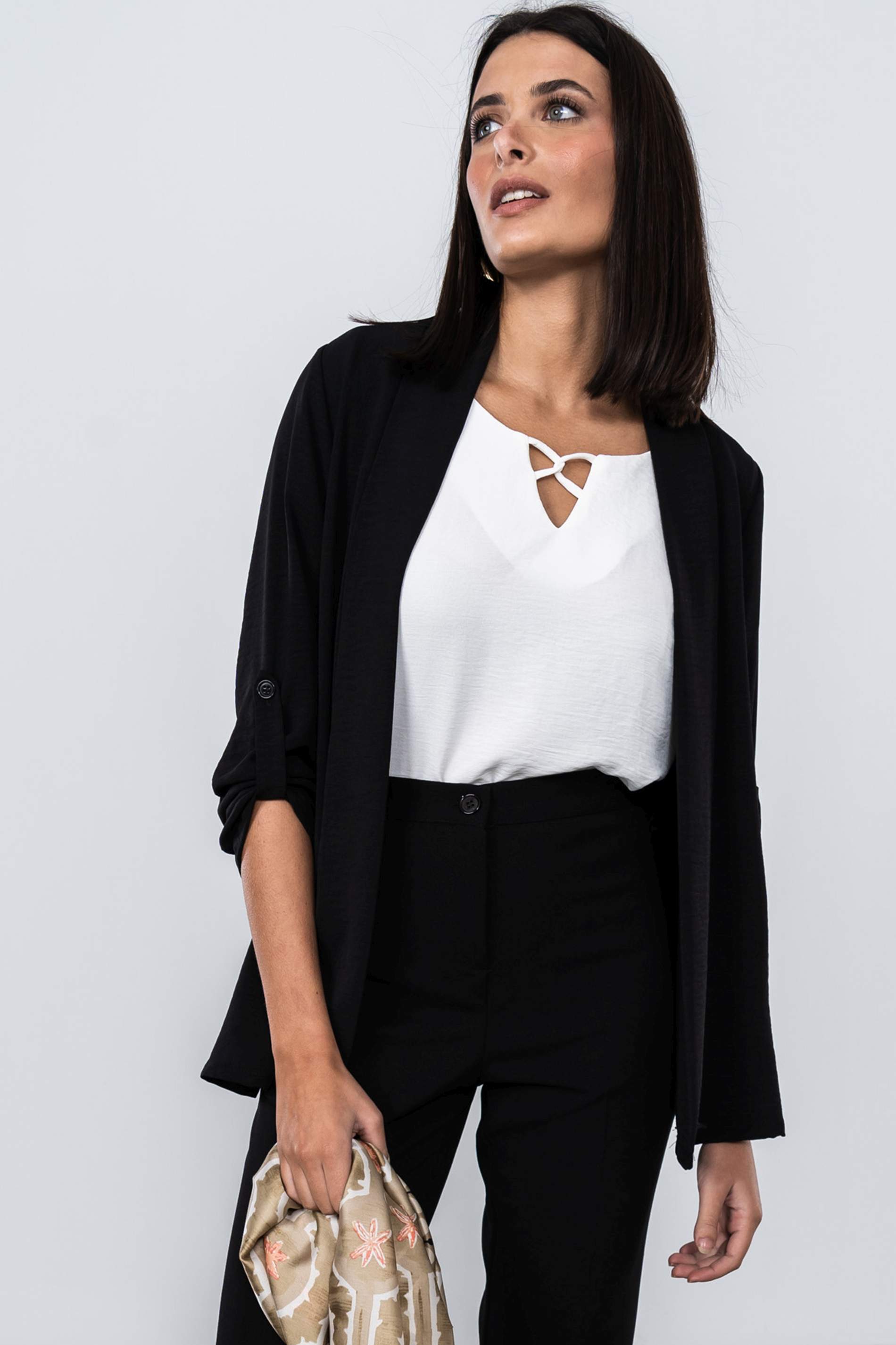 SOBRECAMISA TRABILLA NEGRO