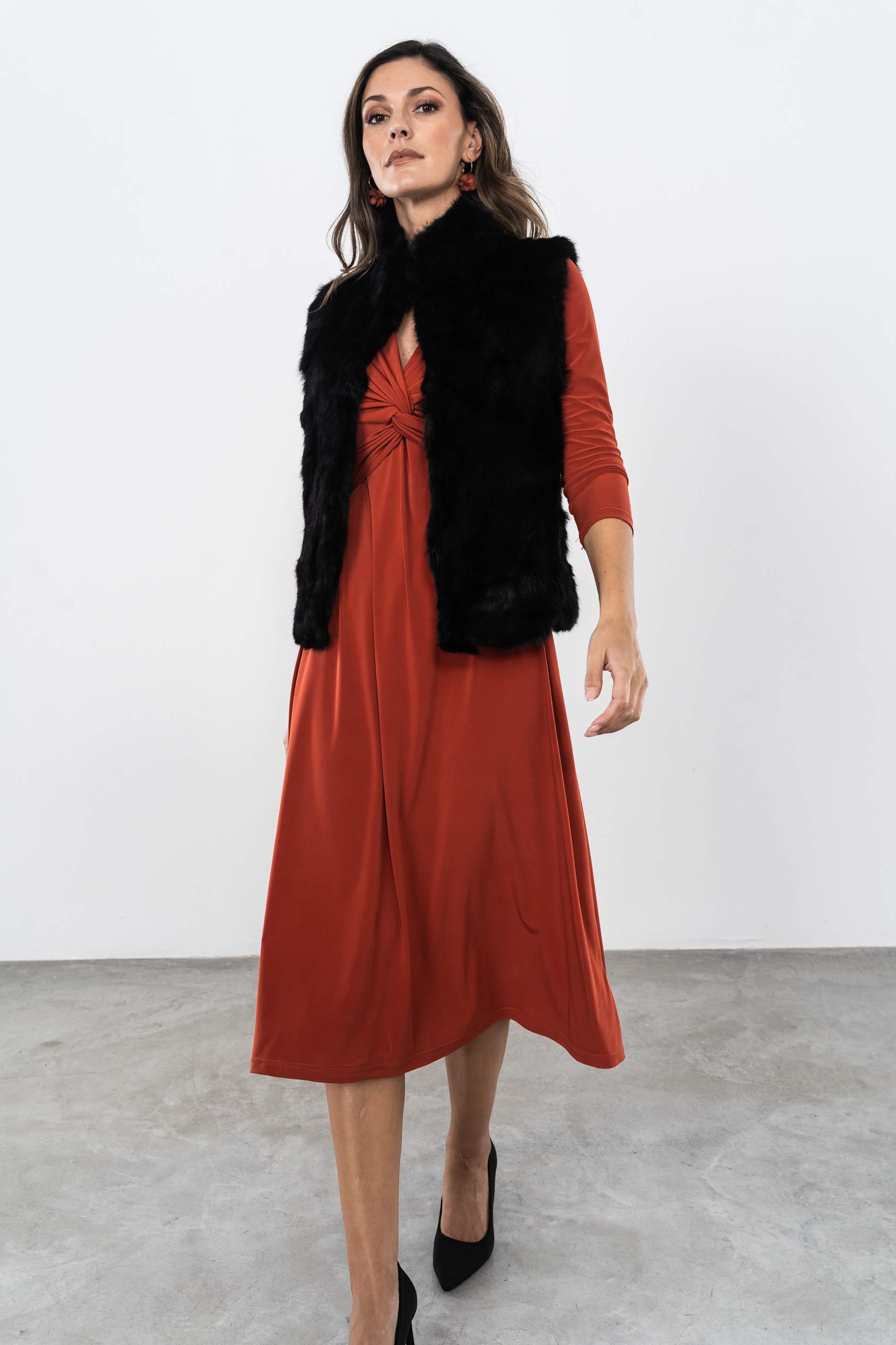 VESTIDO CRUZADO CALDERA