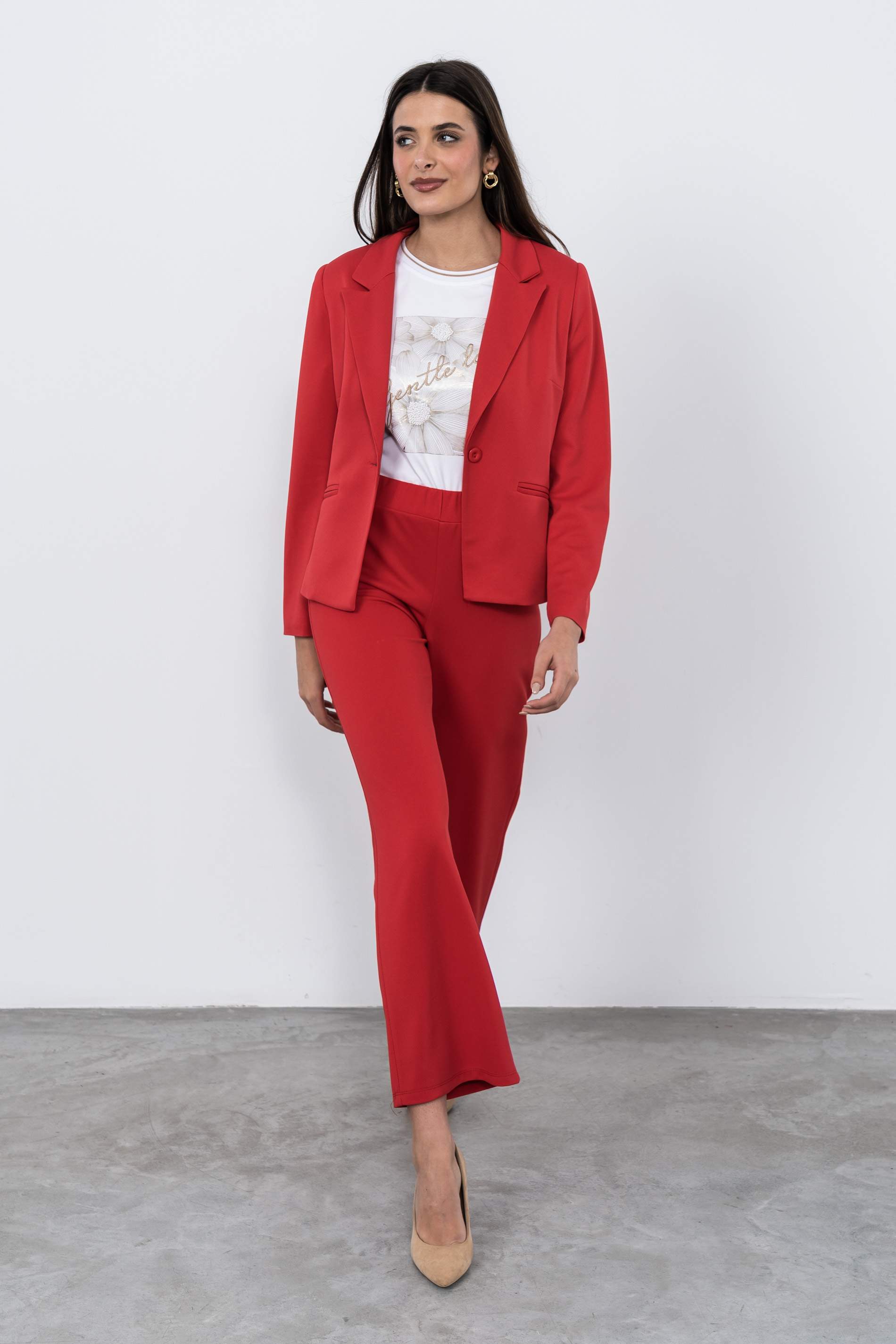 PANTALÓN ANCHO ROJO