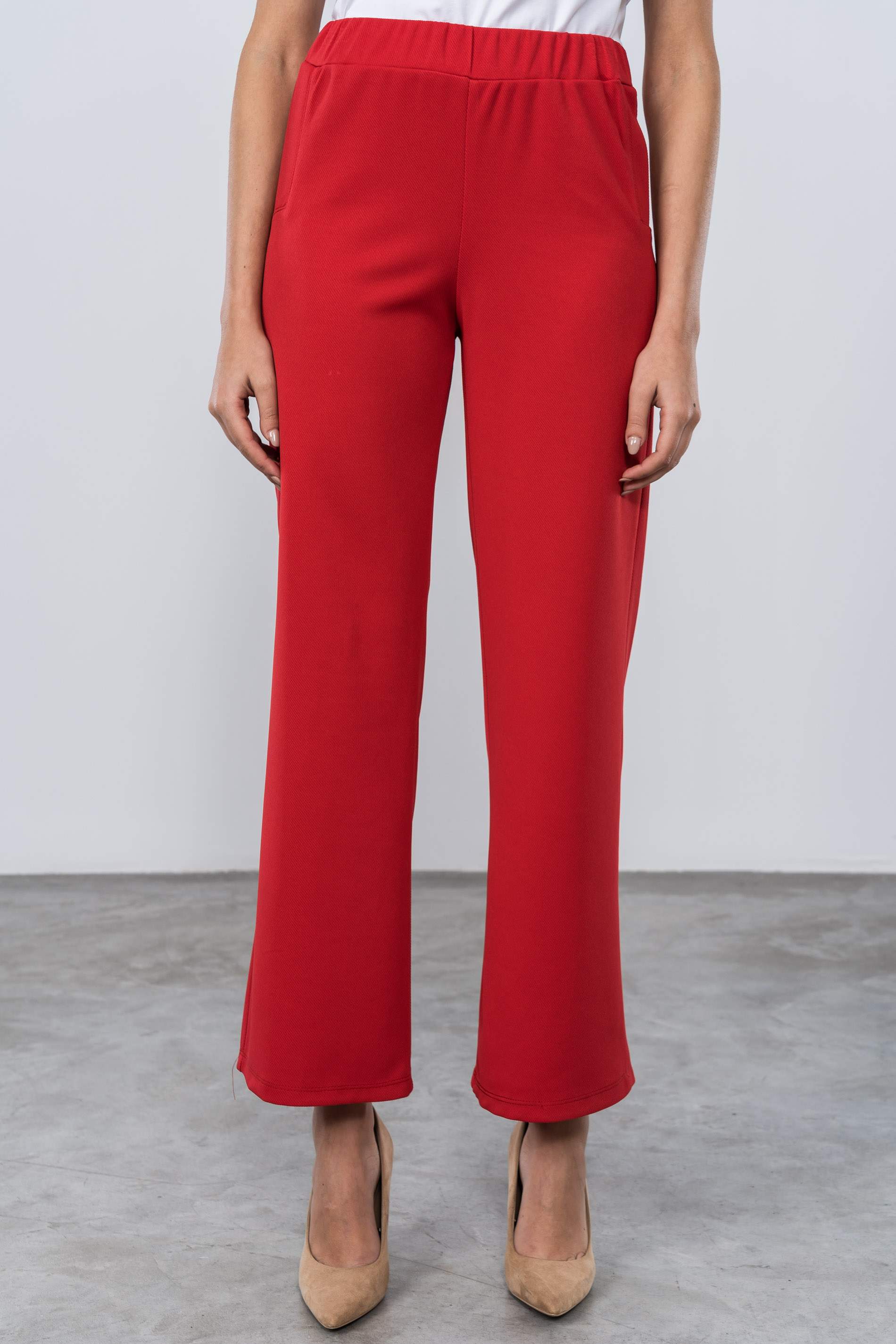 PANTALÓN ANCHO ROJO