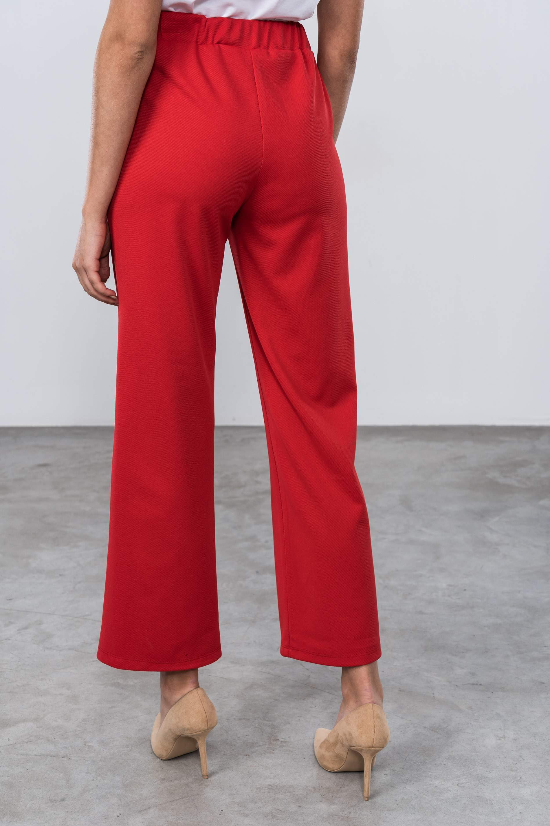 PANTALÓN ANCHO ROJO